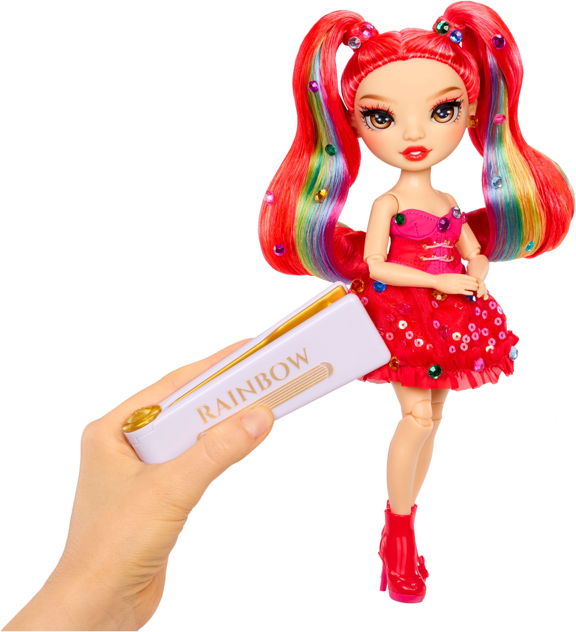 RAINBOW HIGH Poupée à habiller »Rainbow High Be Dazzling Fashion Dolls- Vivienne Rouge«