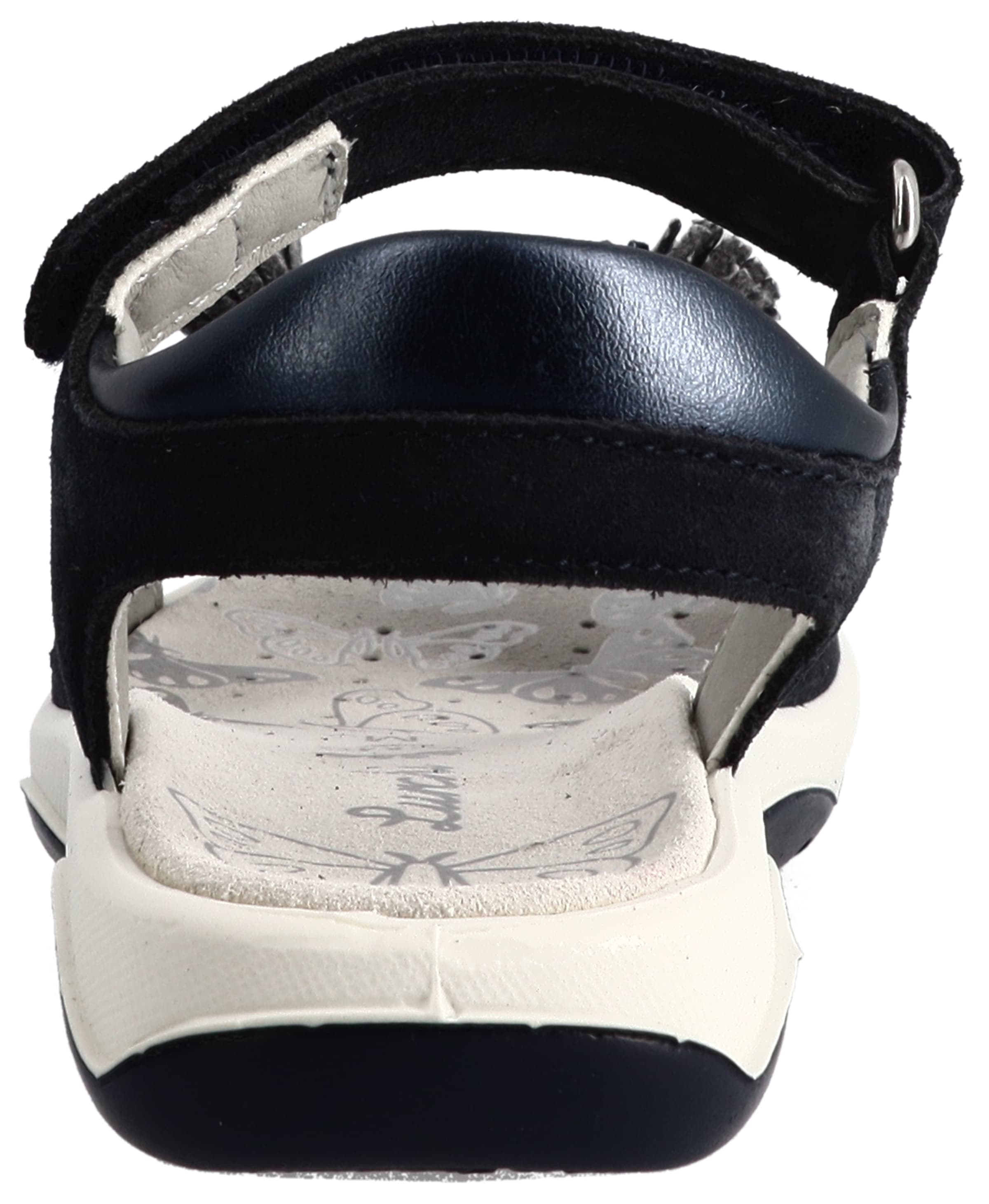 Lurchi Sandale »Florini 1«  Klettschuh mit Fransen, Grössenschablone zum Download