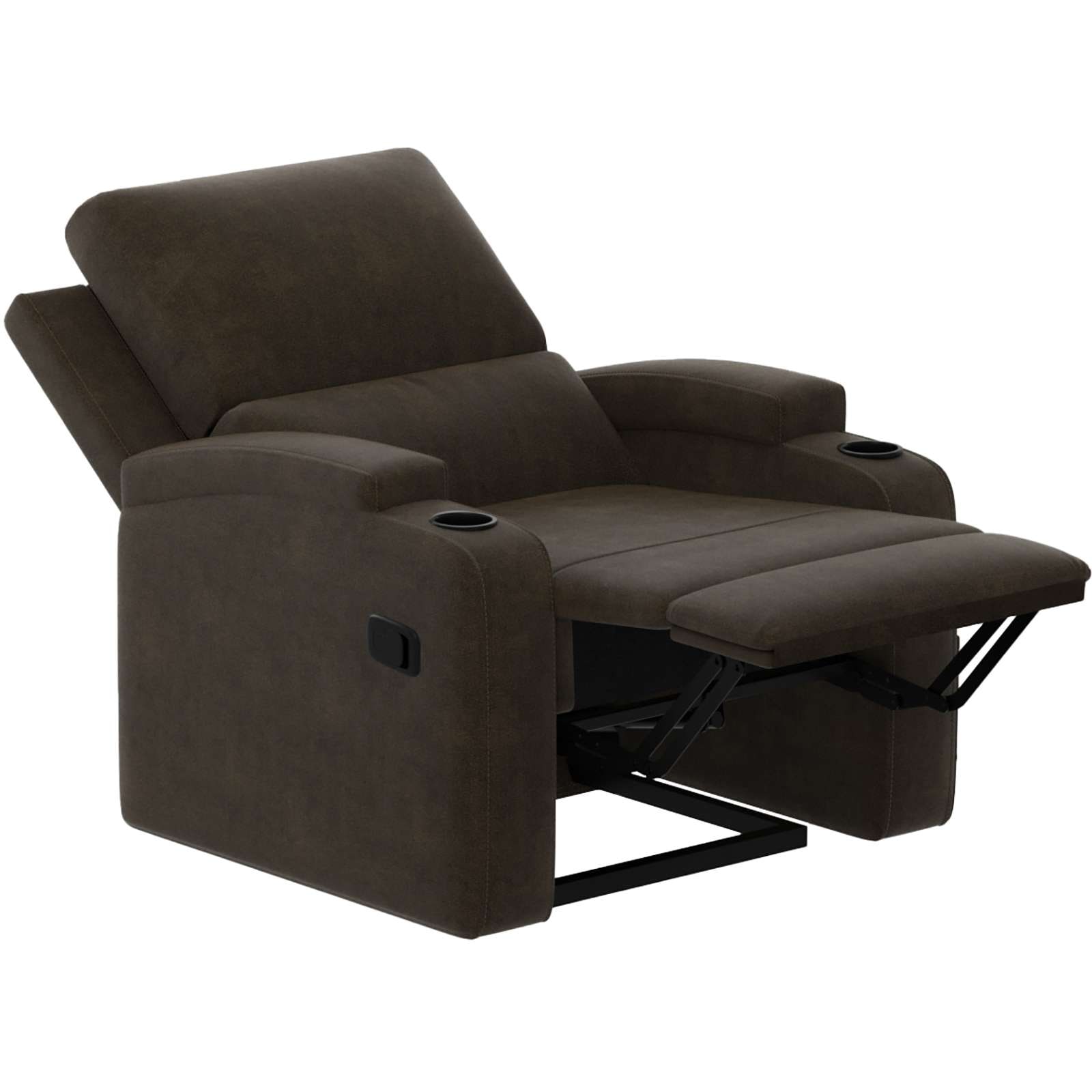 GOODproduct Relaxsessel »NAPORI Microfaser, Kinosessel, Multimedia-Sessel« TV-Sessel, Kinosessel mit Relaxfunktion und Getränkehalter