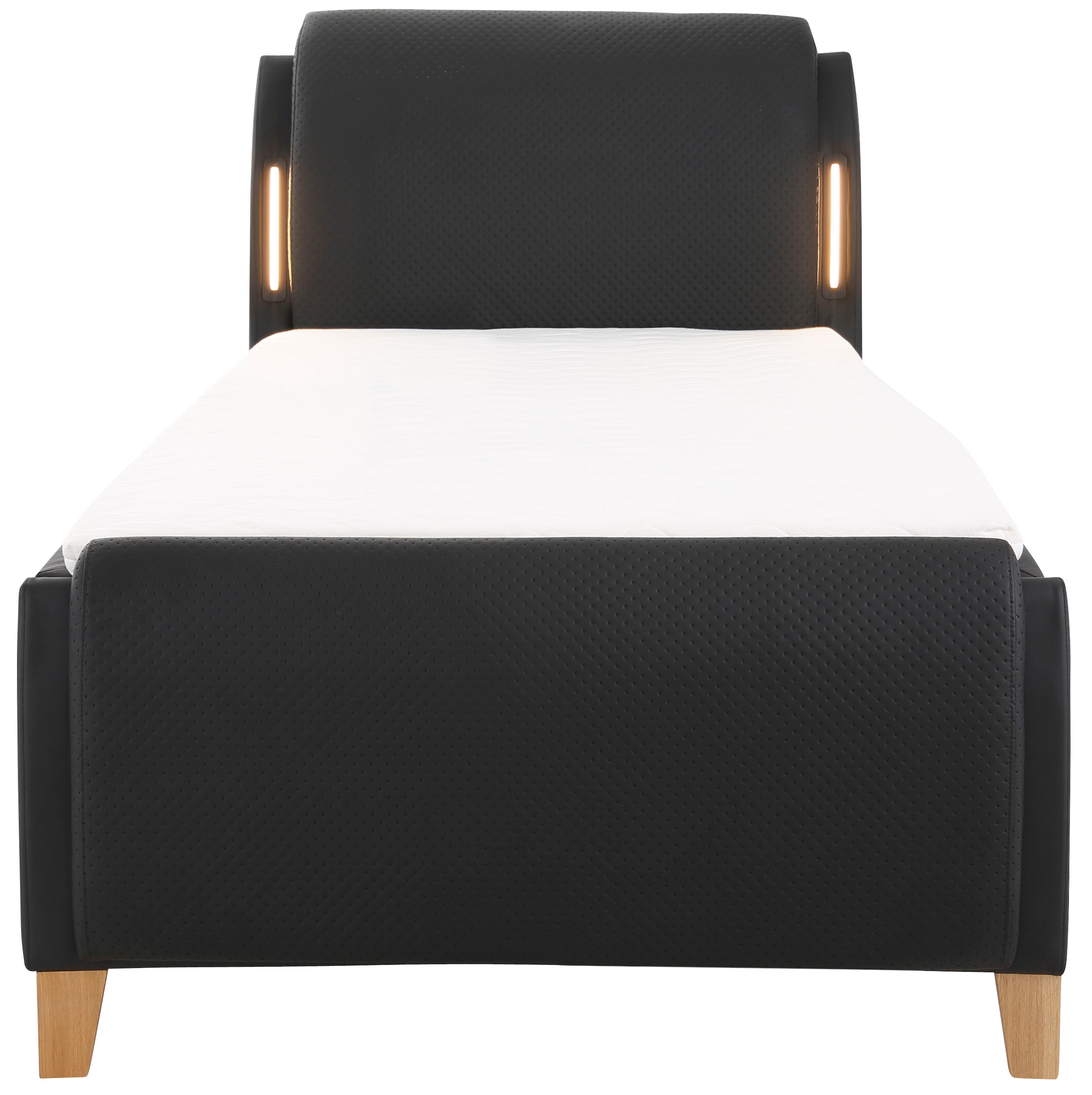Home affaire Lit boxspring »Messina2« confort allongé réglable électriquement