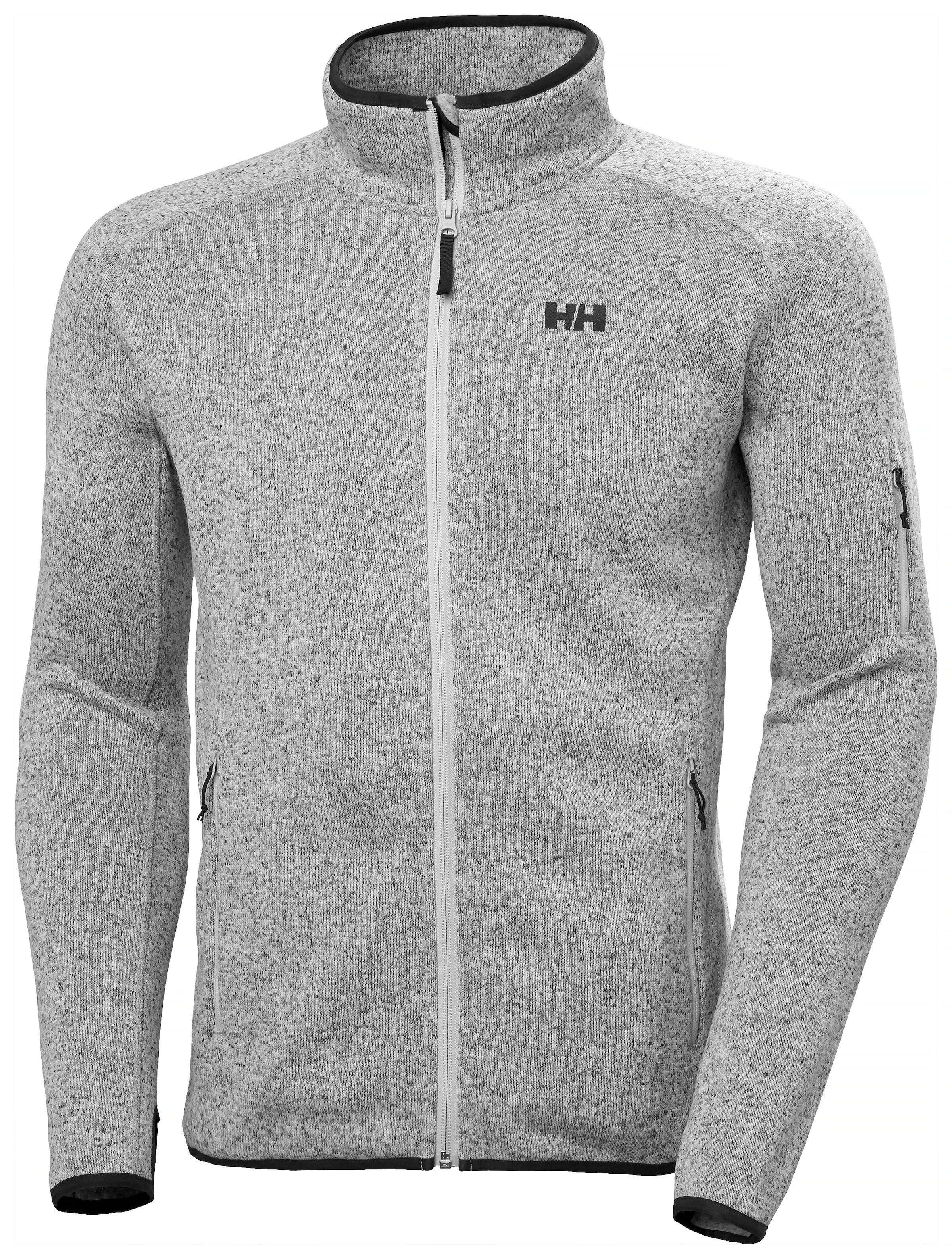 Helly Hansen Strickfleecejacke »VARDE FLEECE JACKET 2.0« für Outdoor- und Streetwear, mit Daumenlöchern, Reissverschlusstaschen