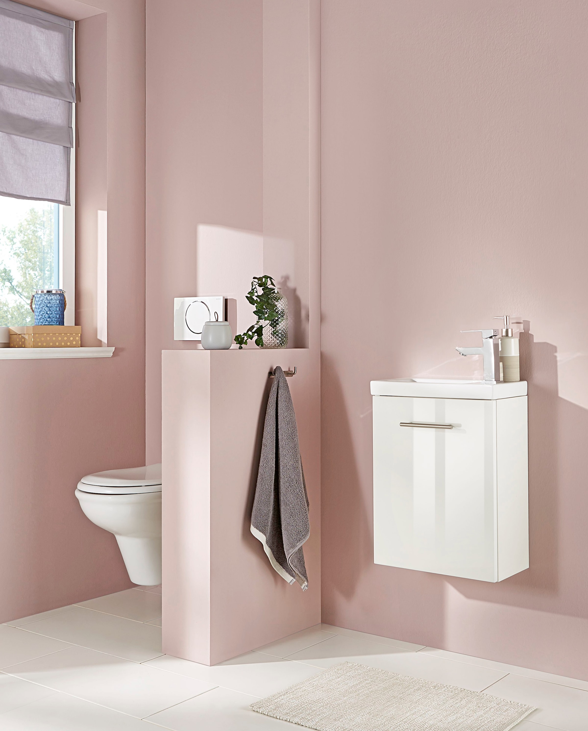 welltime Set de lavabo »Trento, verschiedene Ausführungen und Farben«