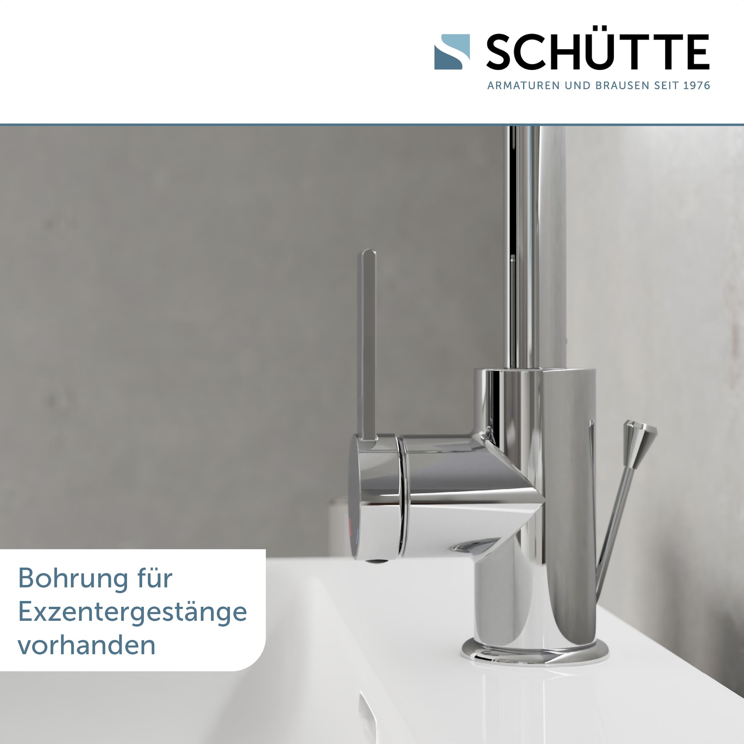 Schütte Waschtischarmatur »»LOS ANGELES«« 1 Stk. tlg. Praktische Cold-Start-Funktion zum Energiesparen