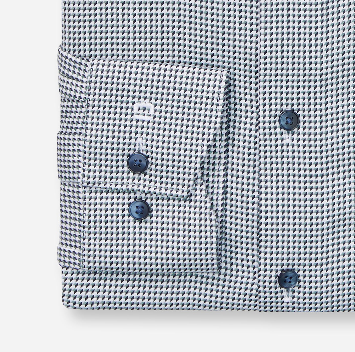 OLYMP Chemise d'affaires »Luxor modern fit« mit Muster, Modern Fit, Royla-Kentkragen