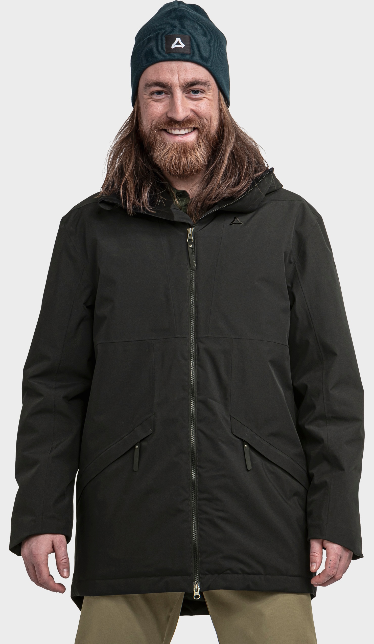 Schöffel Langjacke »Ins Parka Style Malkay MNS« mit Kapuze