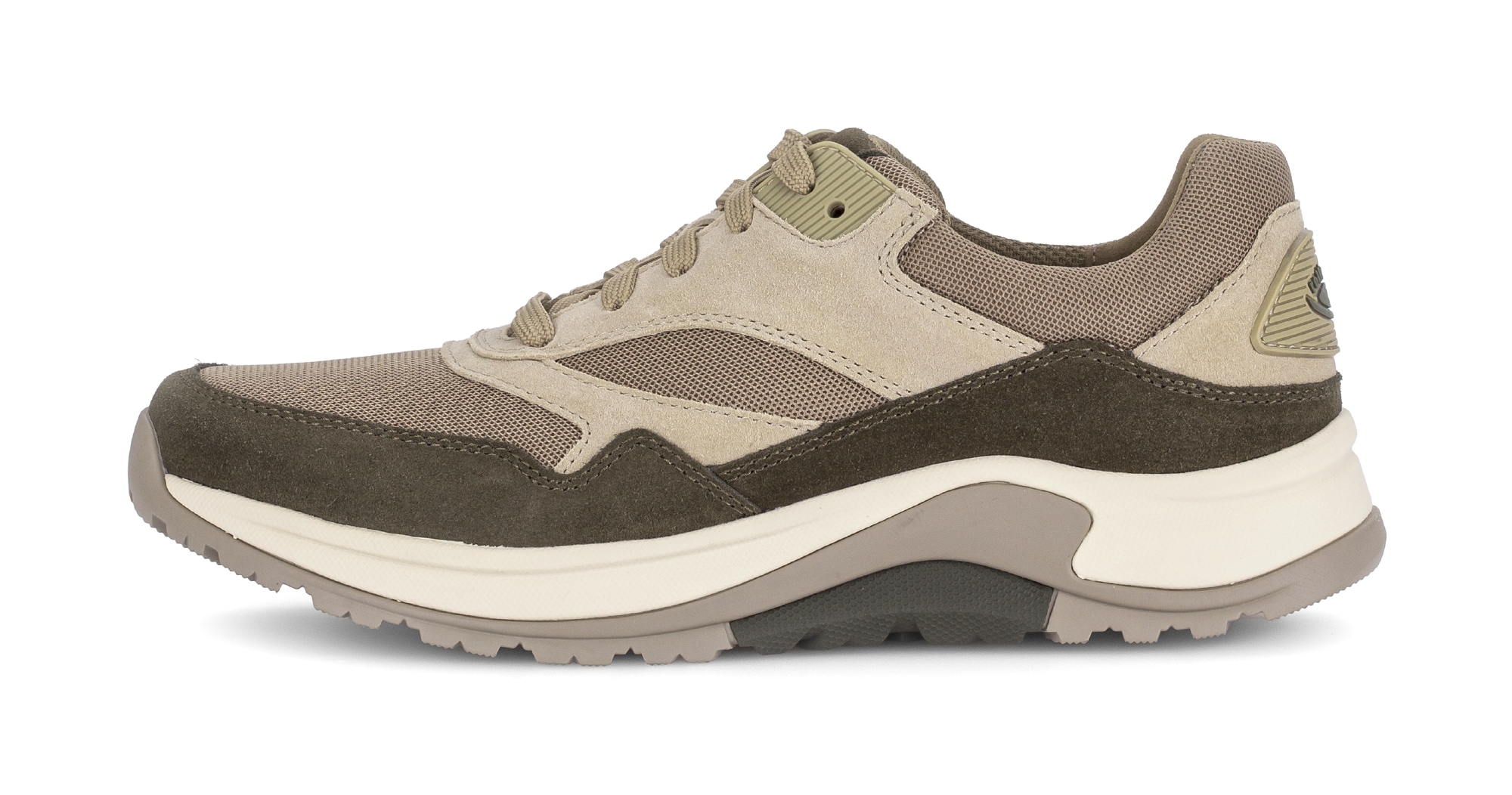 rollingsoft  chaussure de loisir, chaussure basse, chaussure à lacets avec semelle intérieure amovible, largeur G