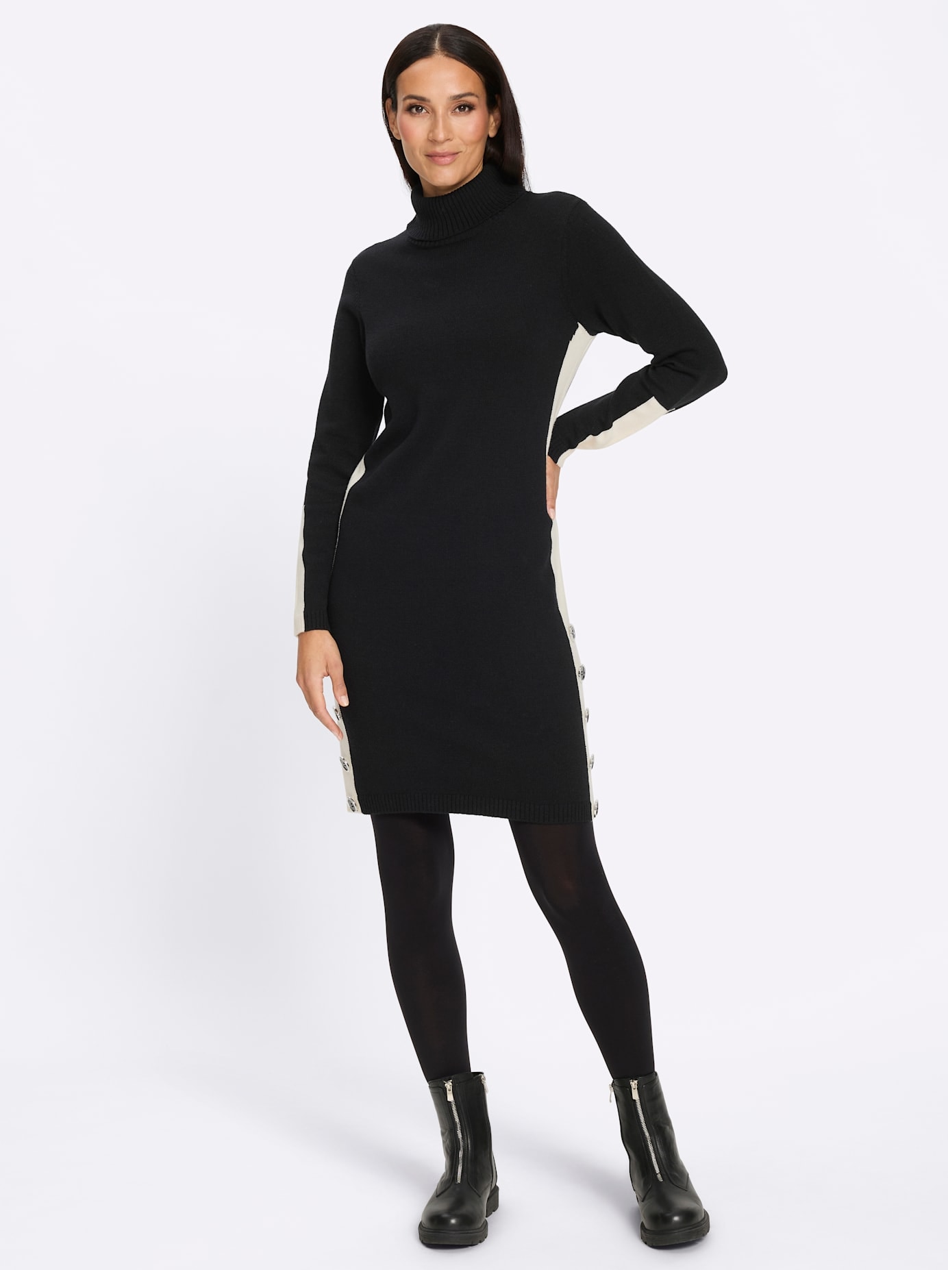 heine Robe en tricot »Strickkleid«