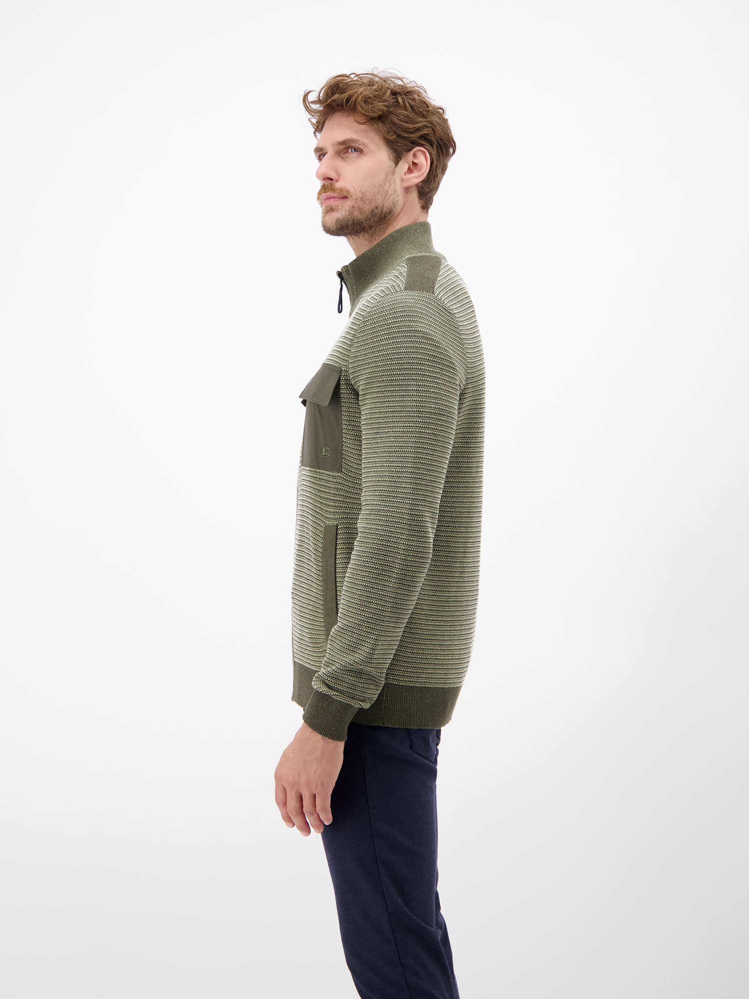 LERROS Strickjacke »LERROS Sportive Strickjacke für Herren«