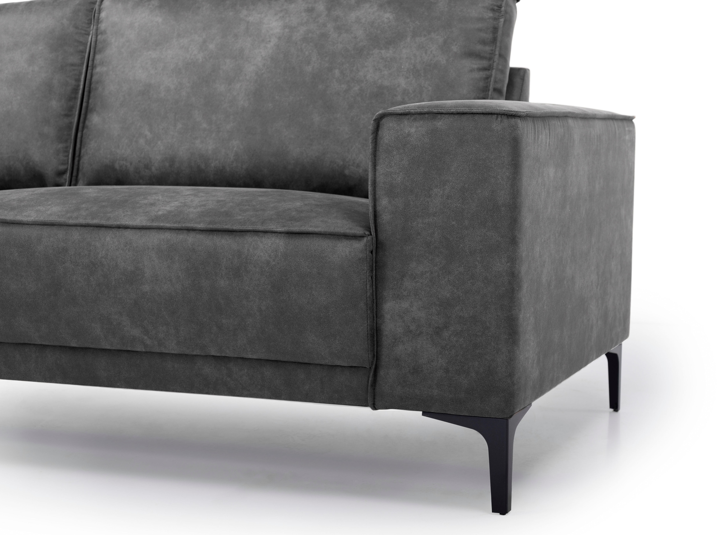 GOODproduct Wohnlandschaft »OLAND Luxus-Microfaser U-Form, XXL, B: 342 cm, Skandi-Design« Skandi-Design in Struktur, Flachgewebe, Luxus-Microfaser, Boucle