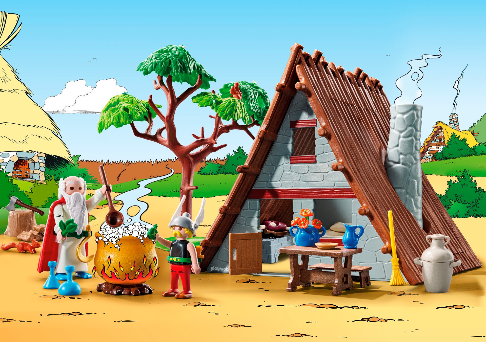 Playmobil® Konstruktions-Spielset »Asterix: Asterix' Haus (71828), Playmobil Asterix« Made in Germany