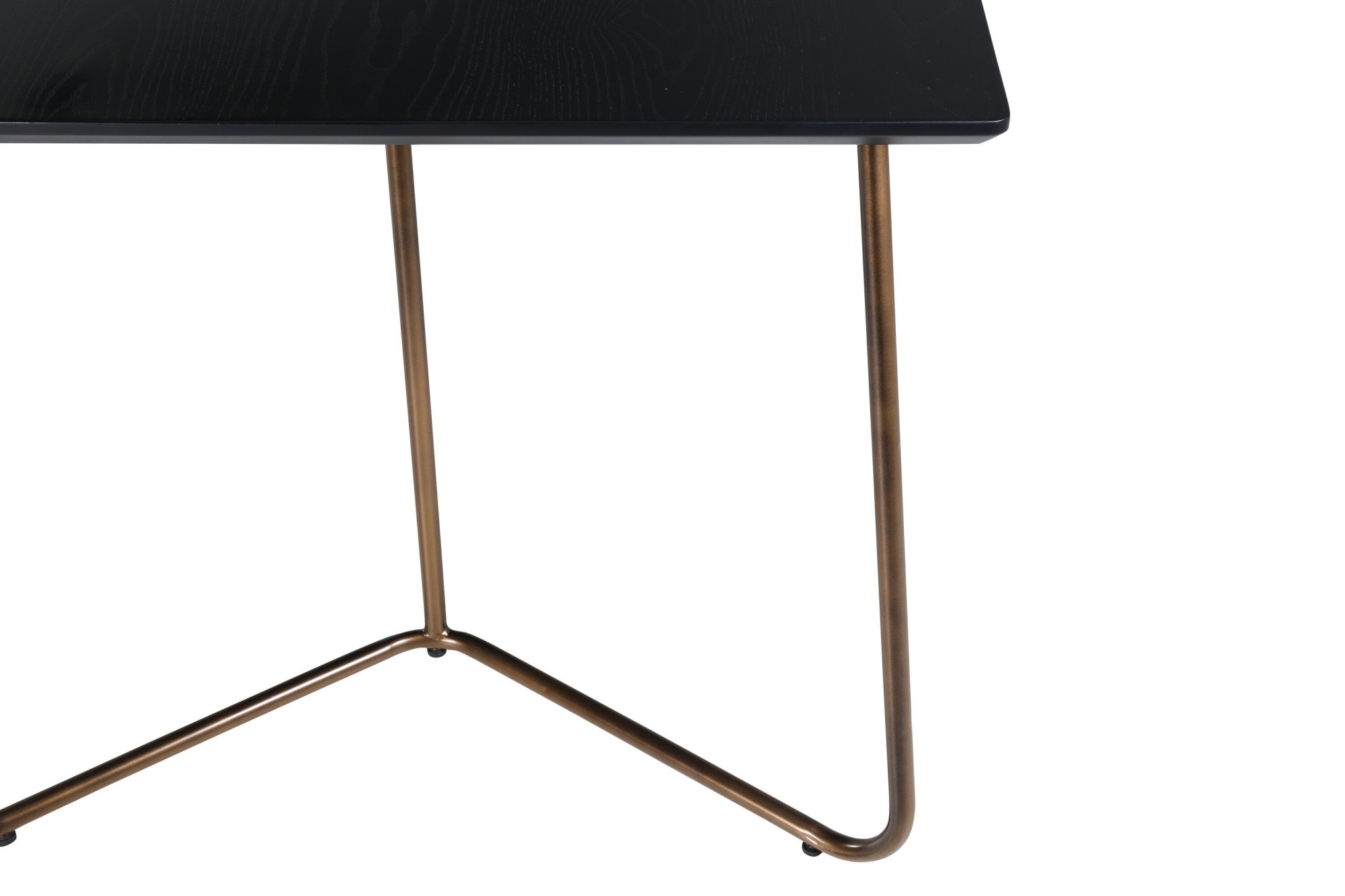 Venture Home Esstisch »Petra, rechteckiger Esstisch mit Holzfurnier, 190 × 90 cm« Esszimmertisch, MDF, Holzfurnier-Optik, Eisenbeine, rechteckig, modern