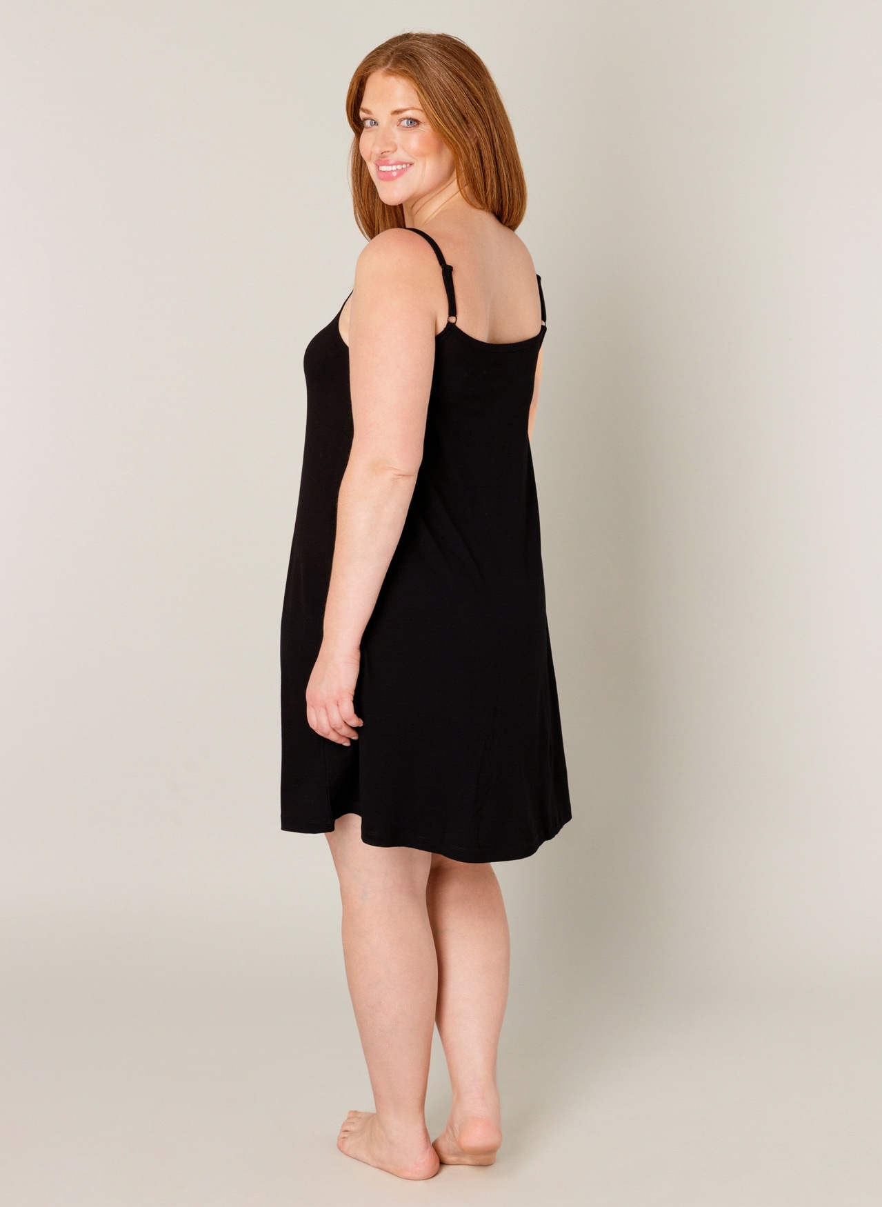 Base Level Curvy Robe à bretelles »Alissa« Verstellbare Träger