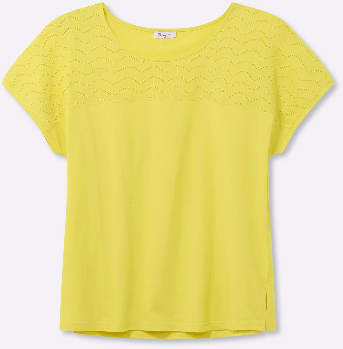 Sheego T-Shirt »Kurzarm-Shirt« 1
