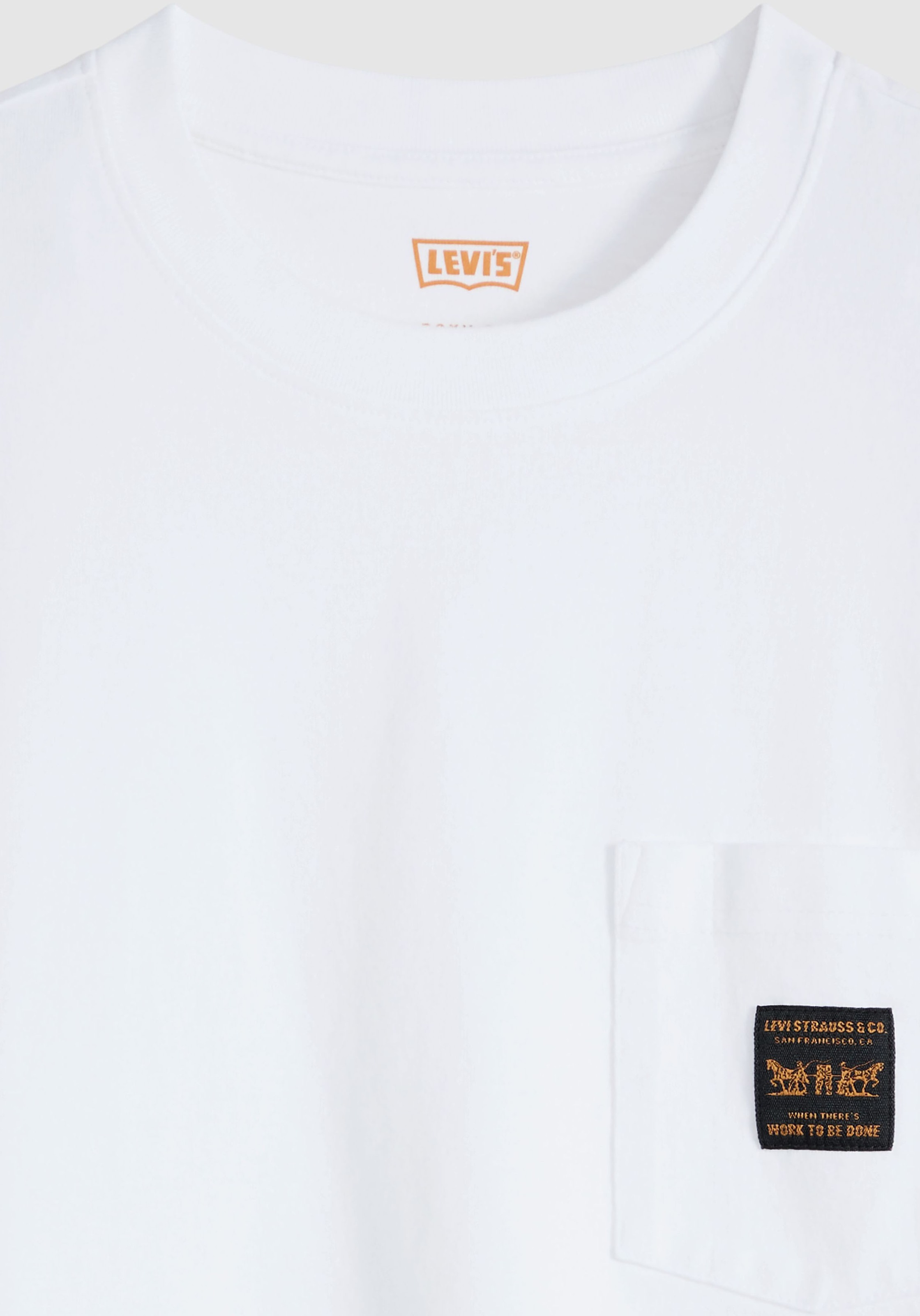Levi's® T-shirt »SS WORKWEAR PKT TEE« avec poche poitrine