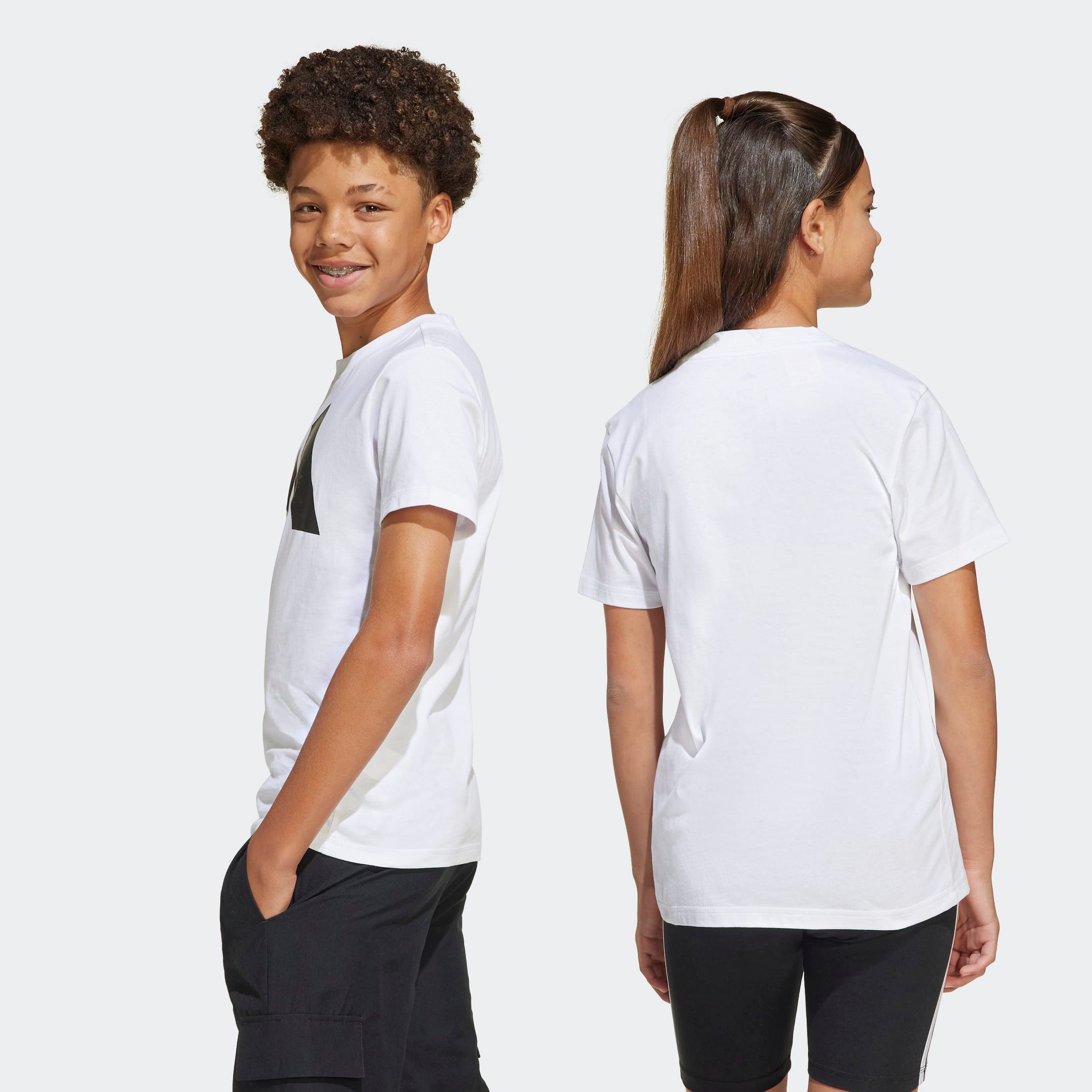 adidas Sportswear T-Shirt »ESSENTIALS KIDS« für Kinder und Teens, mit Rundhalsausschnitt, aus 100 % Baumwolle