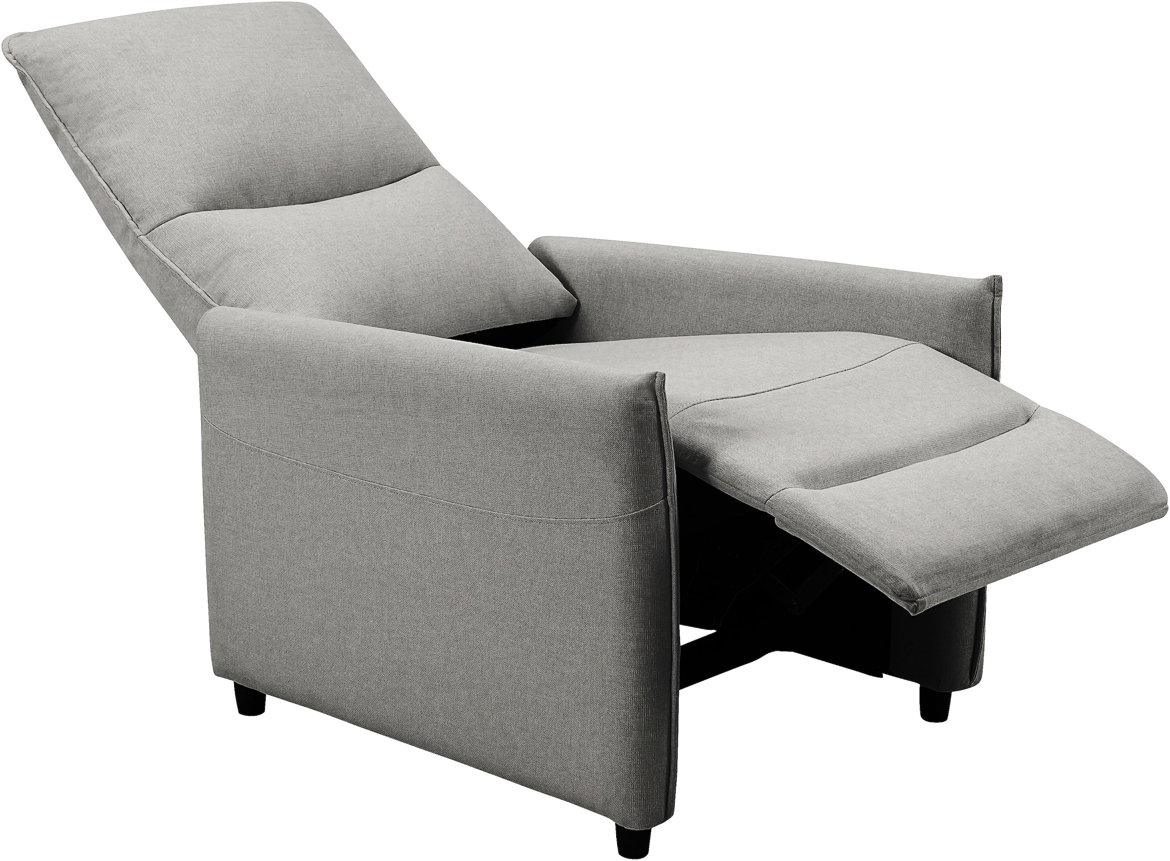 INOSIGN Fauteuil de relaxation »CURRIE, mit Liegefunktion, Webstoff-Bezug, Federkern,« Ruhe-Sessel, Lese-Sessel, TV-Sessel
