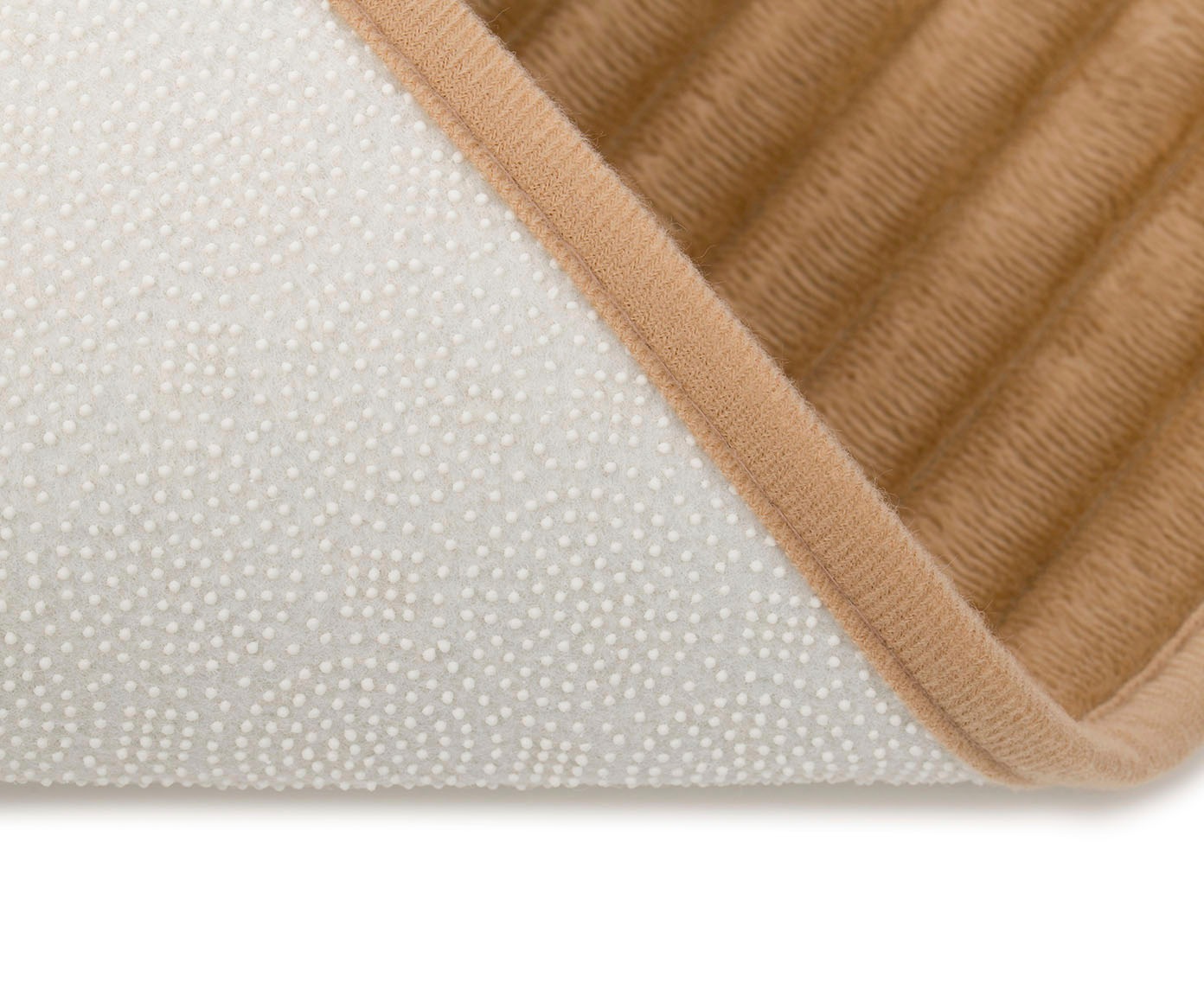 Gözze Badematte »Berlin« Höhe 7 mm rutschhemmend beschichtet fussbodenheizungsgeeignet Badteppich, Uni Farben, Cord Optik, waschbar