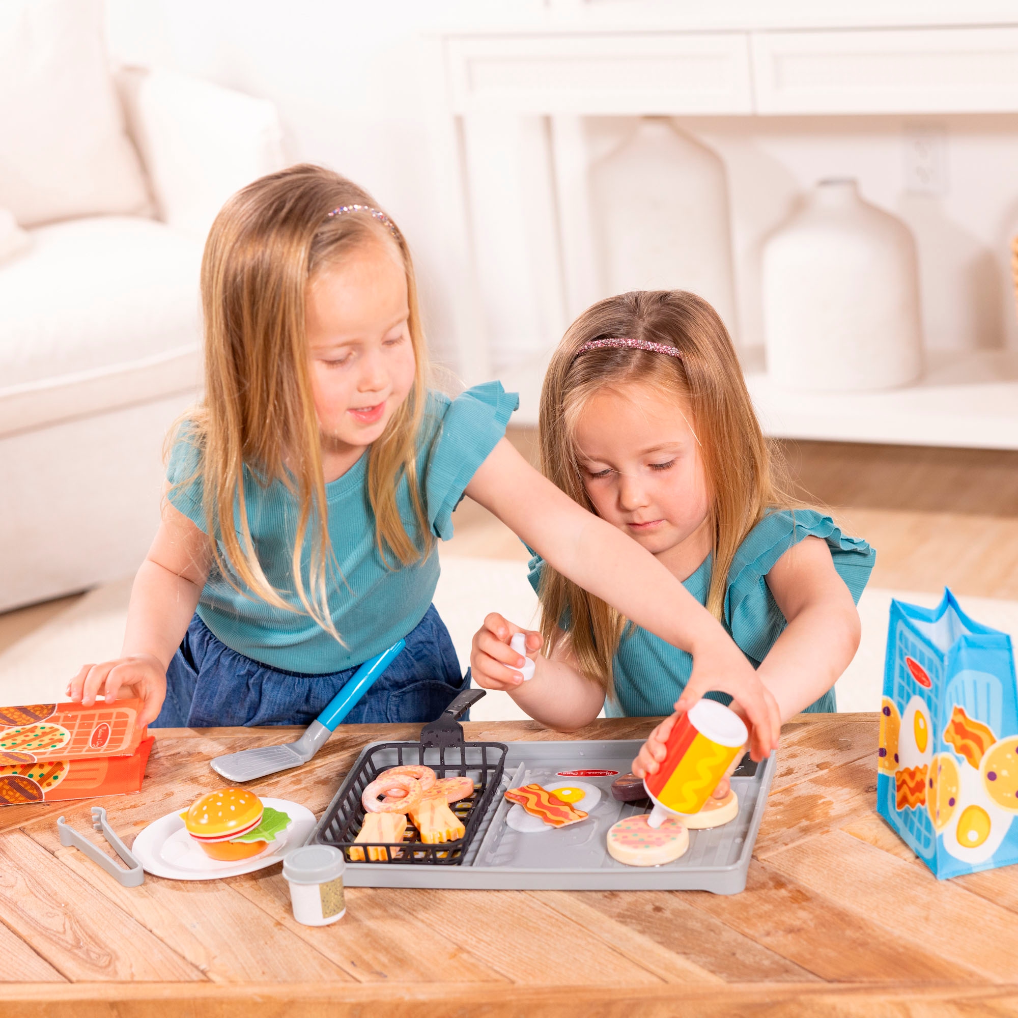 Spin Master Barbecue pour enfants »Melissa & Doug Water WOW Grill« mit Farbwechseleffekt