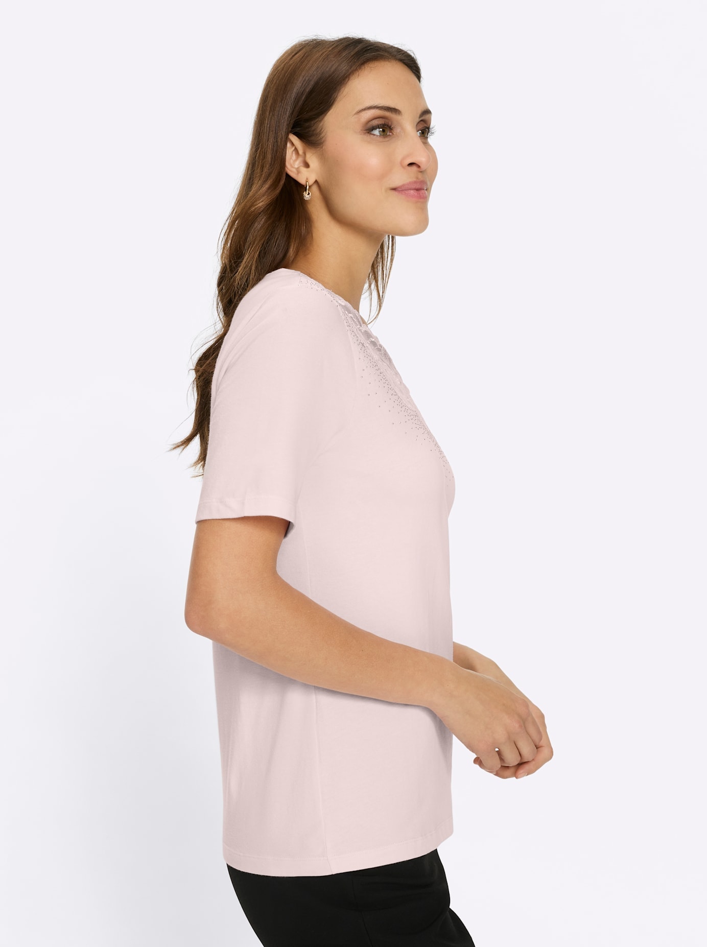 Lady Chemise en dentelle »Kurzarm-Shirt« 1 pièces