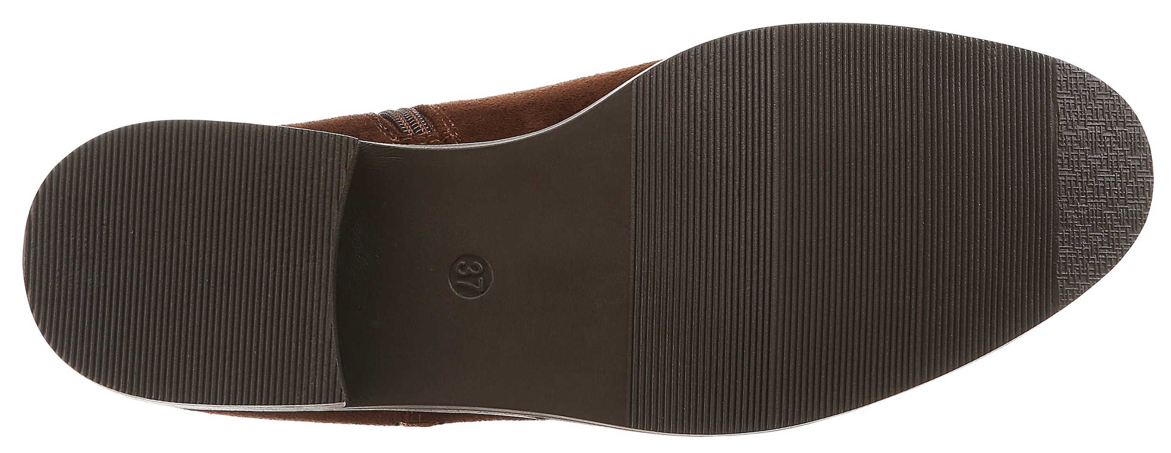 Aniston SHOES Bottines chelsea  bottine, talon bloc, avec large stretch