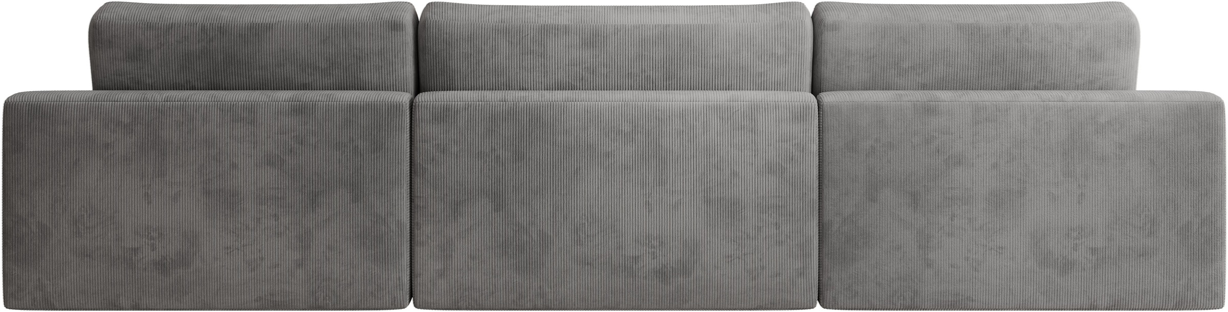 TRENDMANUFAKTUR Paysage de salon »Challenge, Schlafsofa mit Bettkasten, Couch in U-Form, Breite 333 cm« canapé XXL avec coffre et fonction lit, aussi en tissu velours côtelé tendance