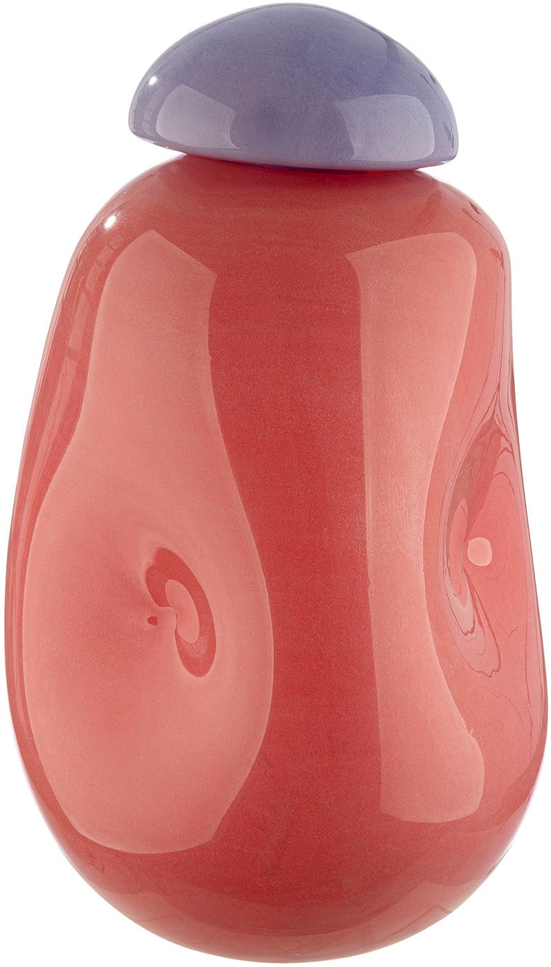 GILDE Vase de table »Vase Candy rosa H. 26 cm«