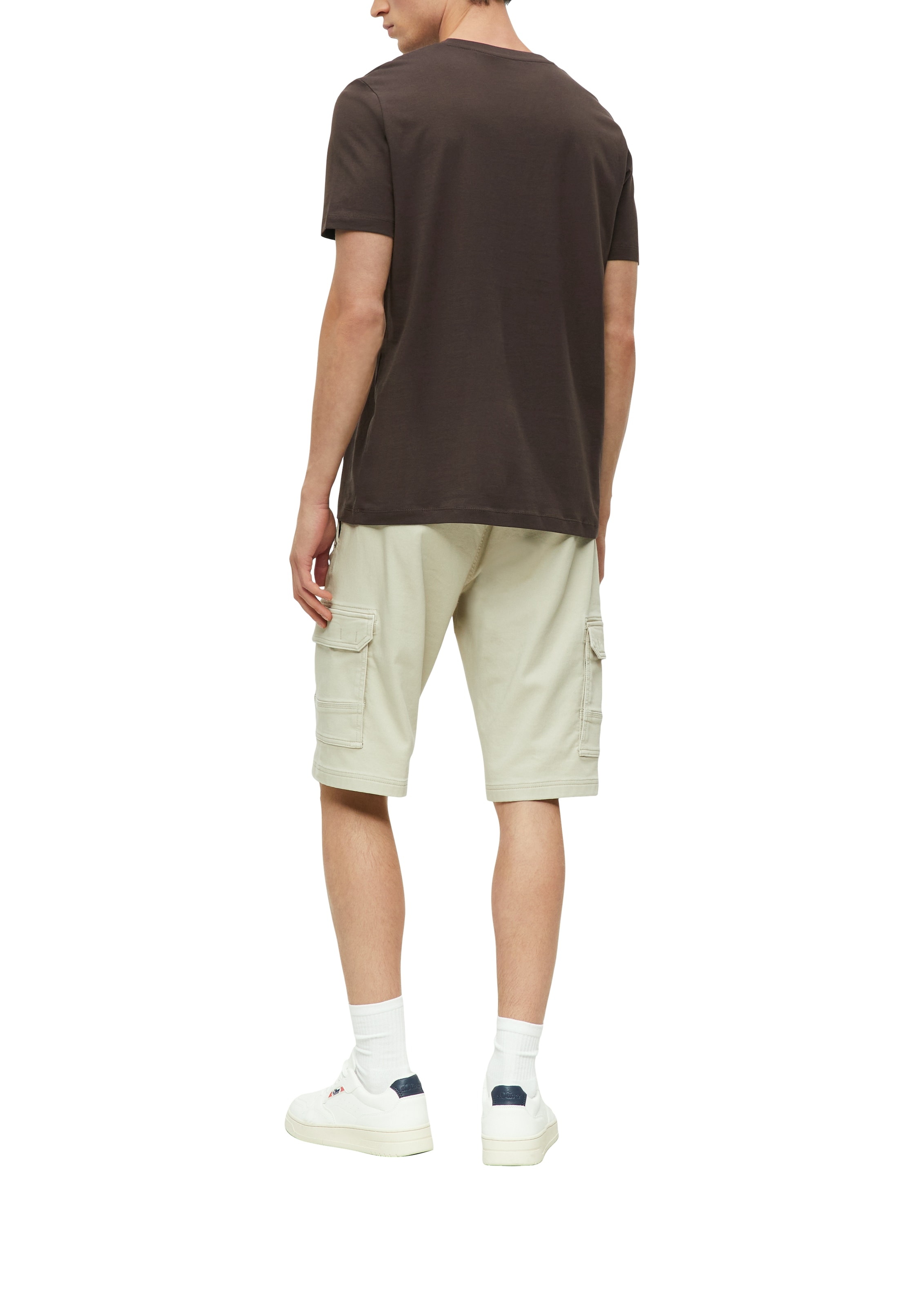 s.Oliver Cargobermudas  Sommer-Cargo mit elastichem Bund