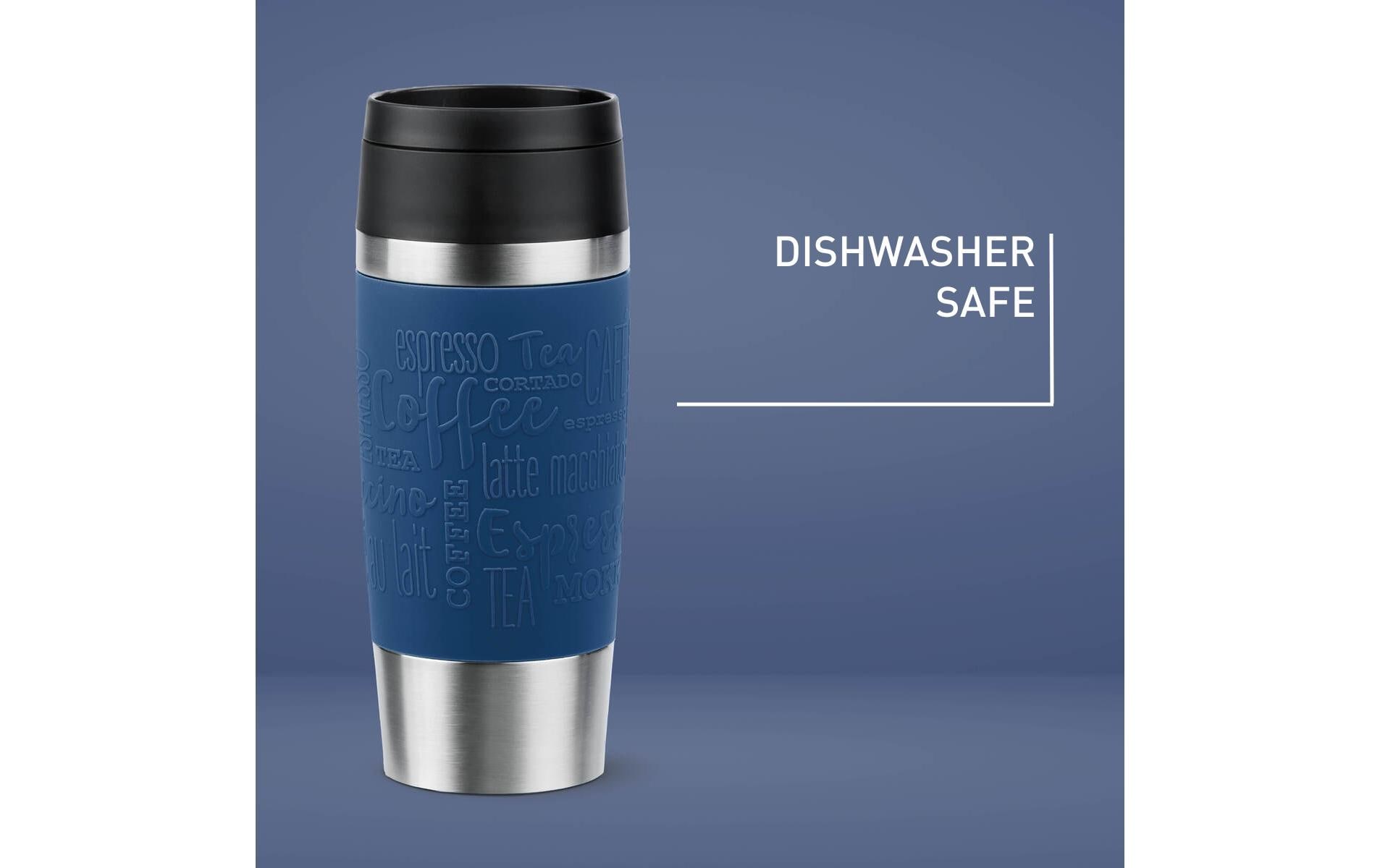 Emsa Gobelet thermique »Travel Mug Classic, mit 360°-Trinköffnung, auslaufsicher, rutschfest« 4h chaud, 8h froid - 360 ml / 6h chaud, 12h froid - 500 ml, 100% étanche