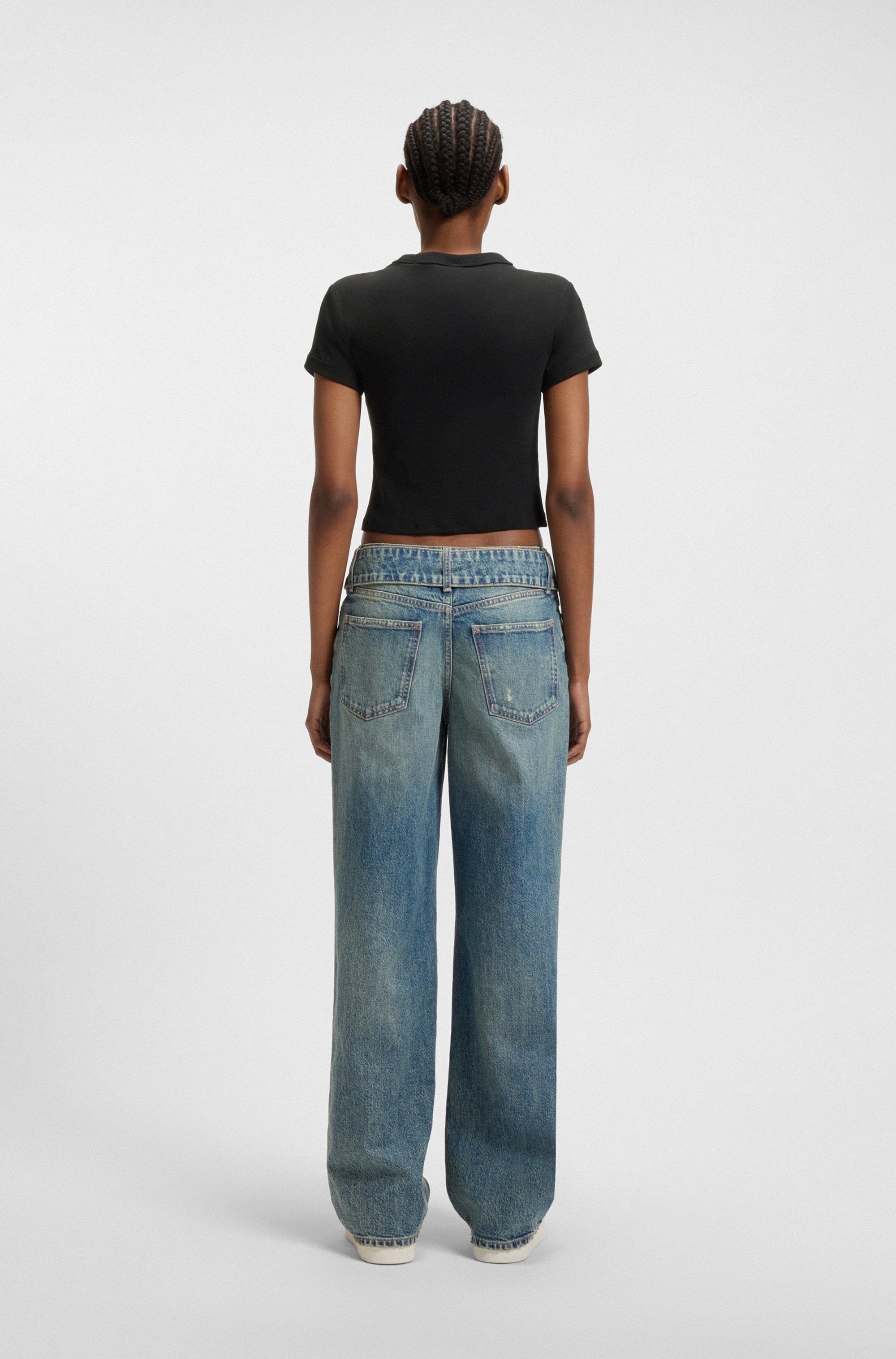 HUGO Blue T-shirt »Dalia« mit Grafik-Artwork