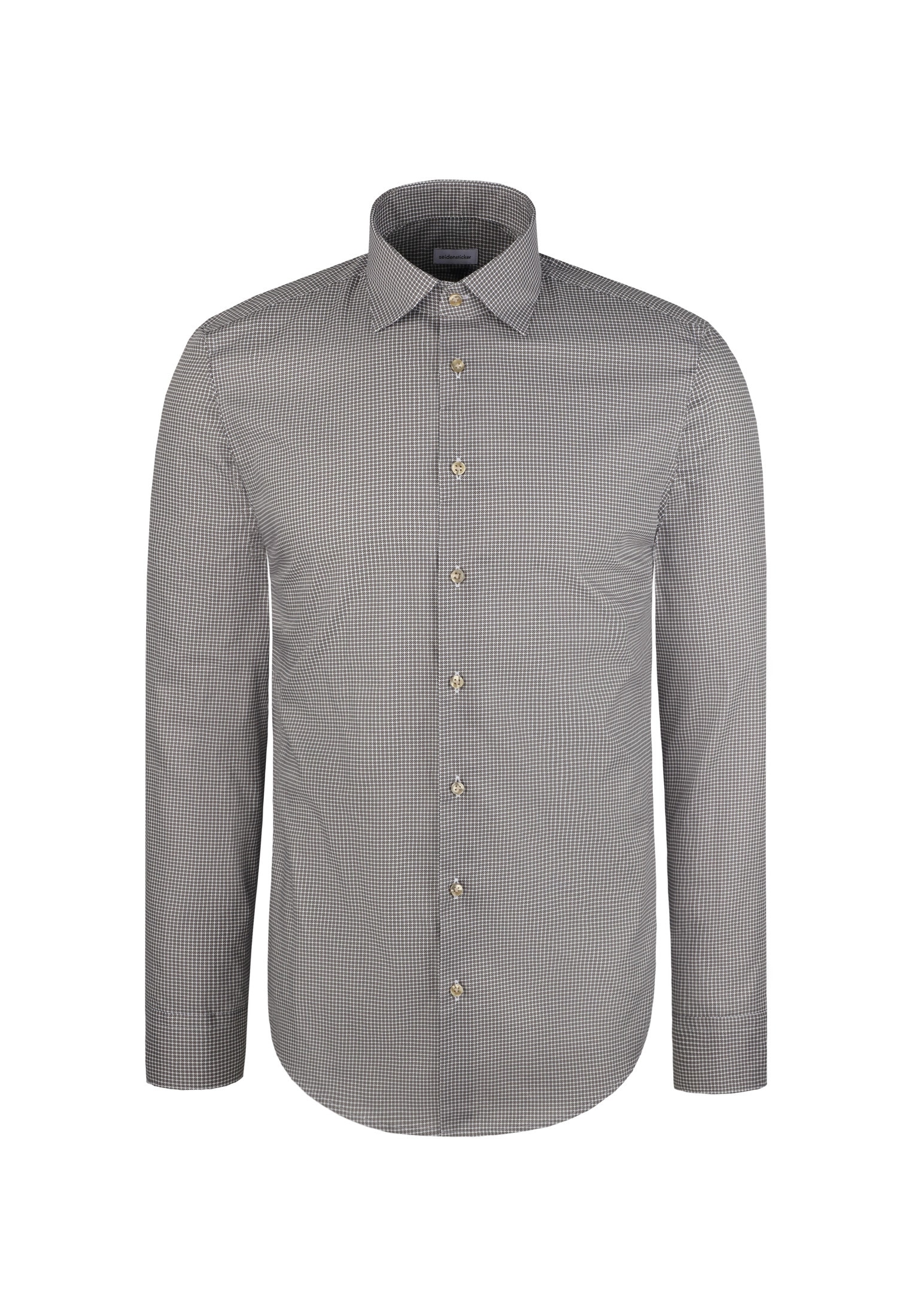 seidensticker Chemise d'affaires »Schwarze Rose« X-Slim 1/1 Kentkragen Druck