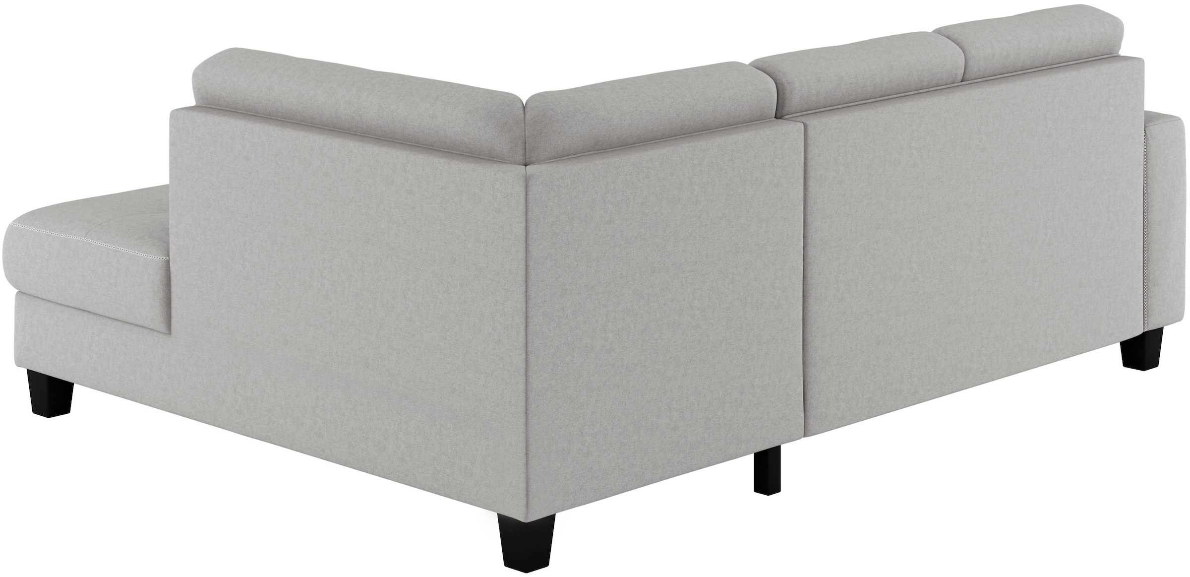 PLACES OF STYLE Ecksofa »Varese« wahlweise mit Bettfunktion und Bettkasten