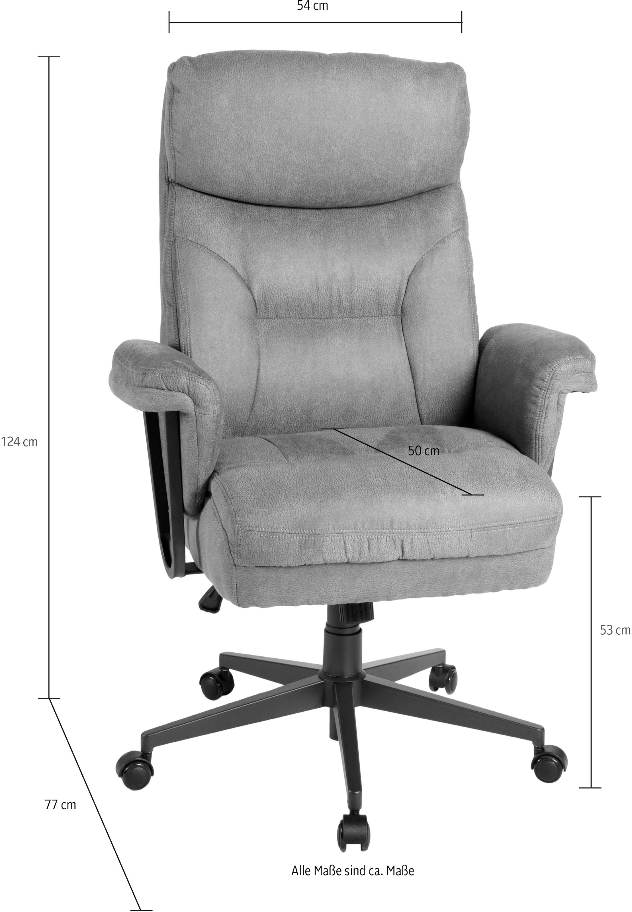 Duo Collection Fauteuil de direction »Tiago XXL« () charge maximale jusqu’à 150 kg, ressorts ensachés dans l’assise
