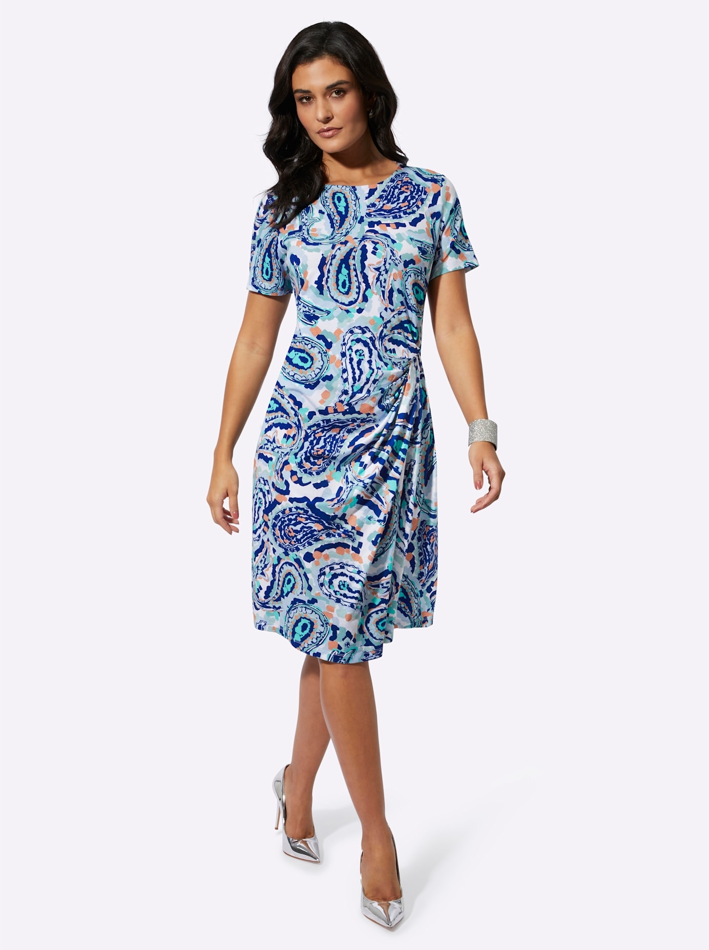 creation L Robe en jersey »Lyocell-Kleid«