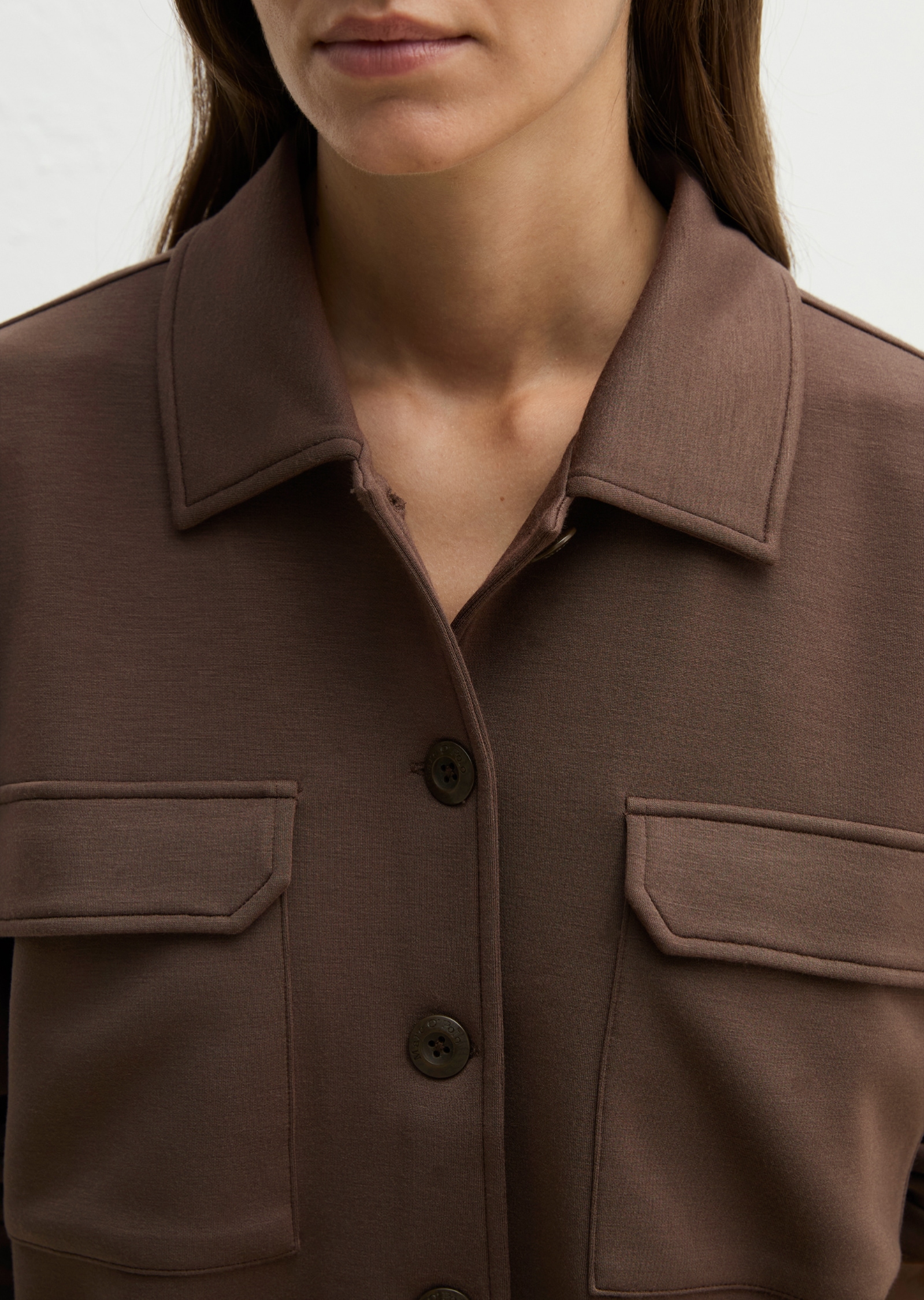 Marc O'Polo T-shirt coupe ample, manches longues, pour vêtements d'intérieur, en jersey,