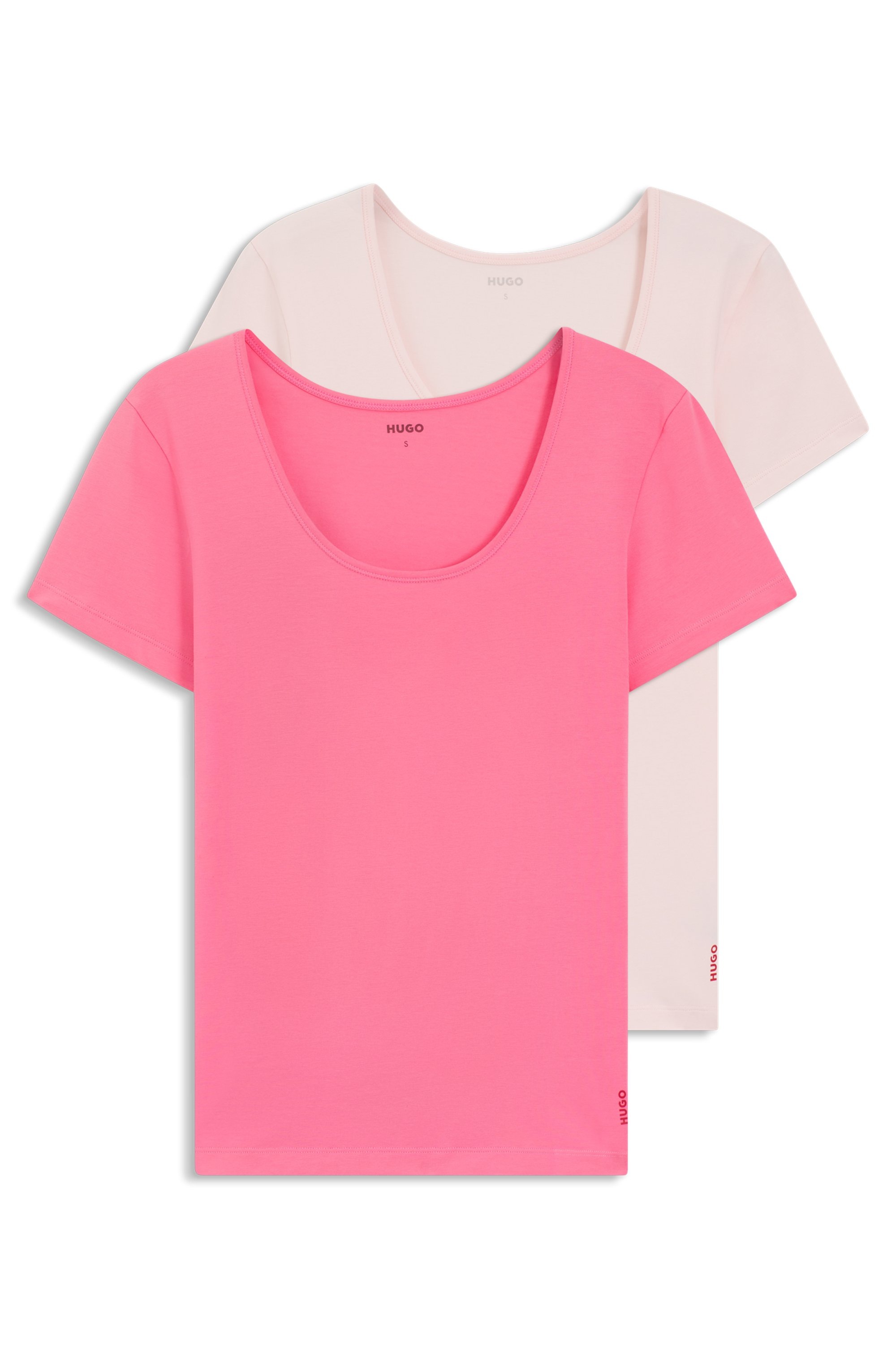 HUGO Underwear T-shirt 2 regular fit, Rundhals