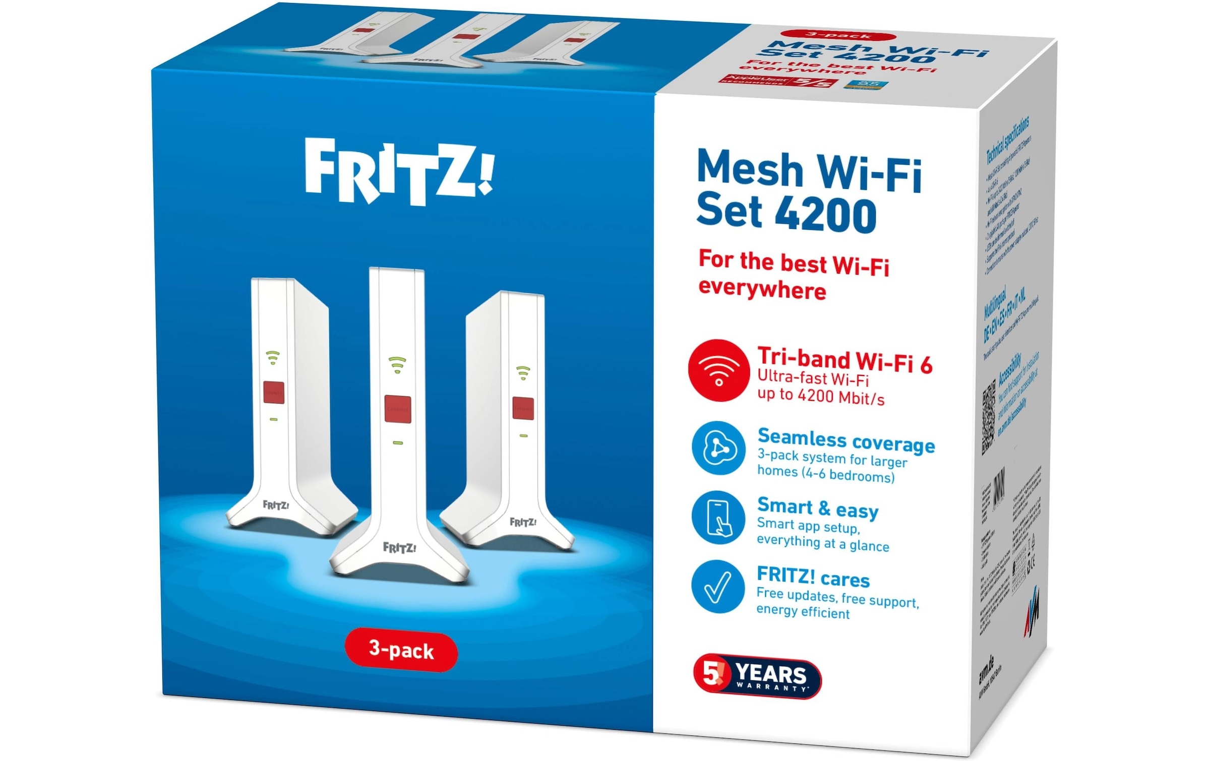   Répéteur Wifi »FRITZ! Set 4200 3-pack Edition Inter«