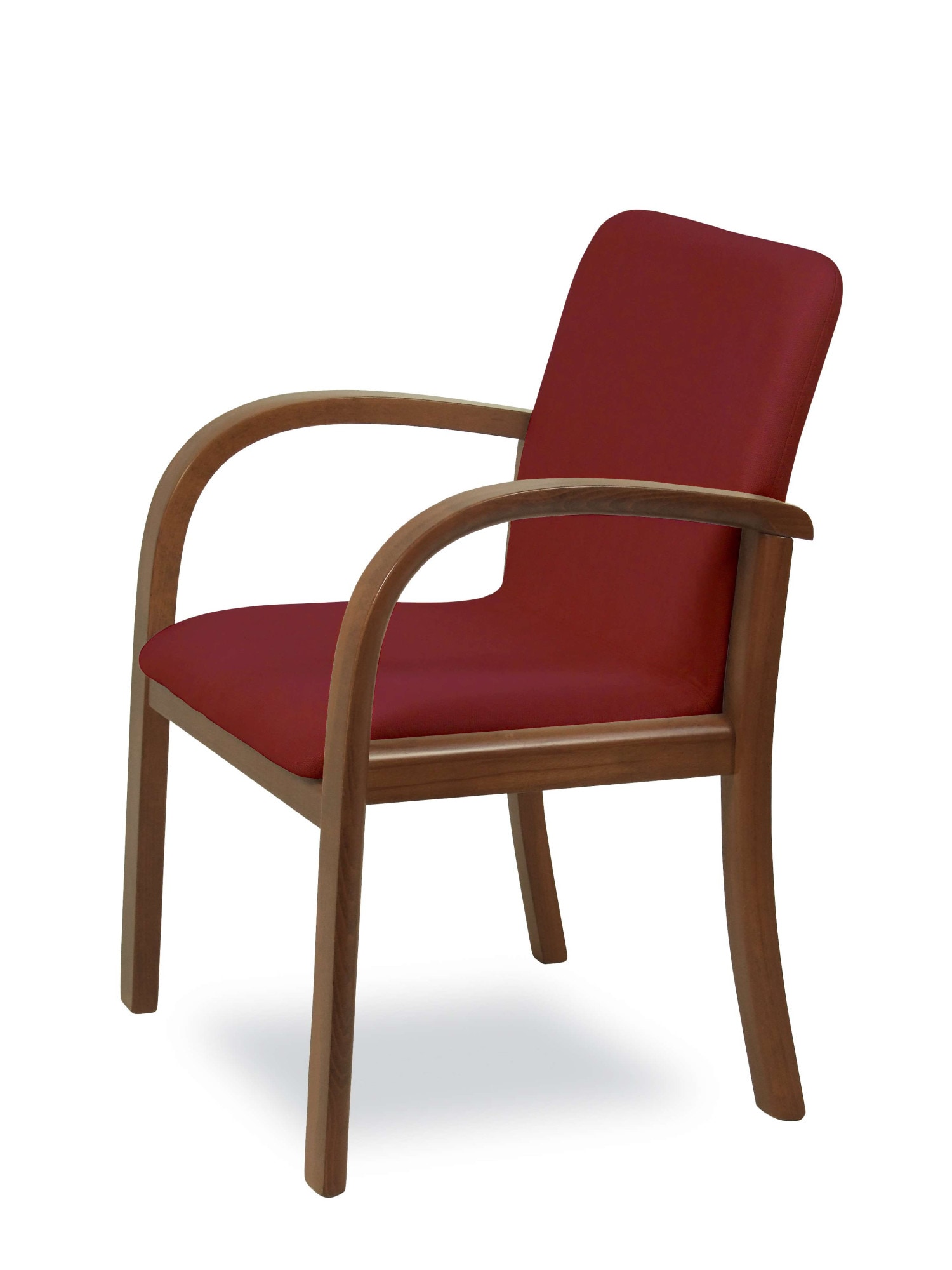 Home affaire Esszimmersessel »LINA707 Esszimmerstuhl« 1 Stk. tlg. Fleckenabweisendes Gewebe, Massivholz Gestell dampfgebogen