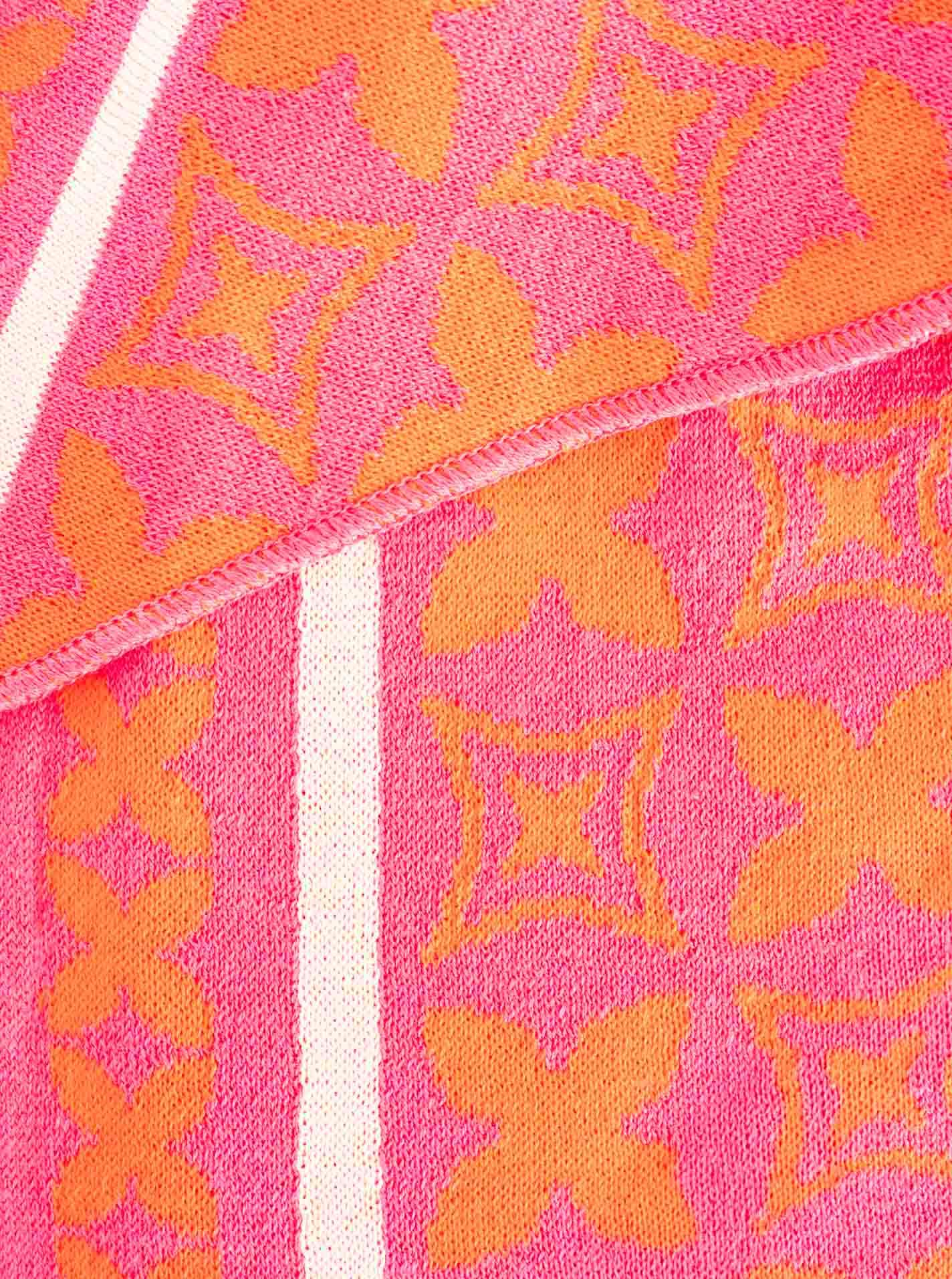 Zwillingsherz Foulard triangulaire »"Luxus Grafik"« Strick, farbenfrohes Muster, wärmend