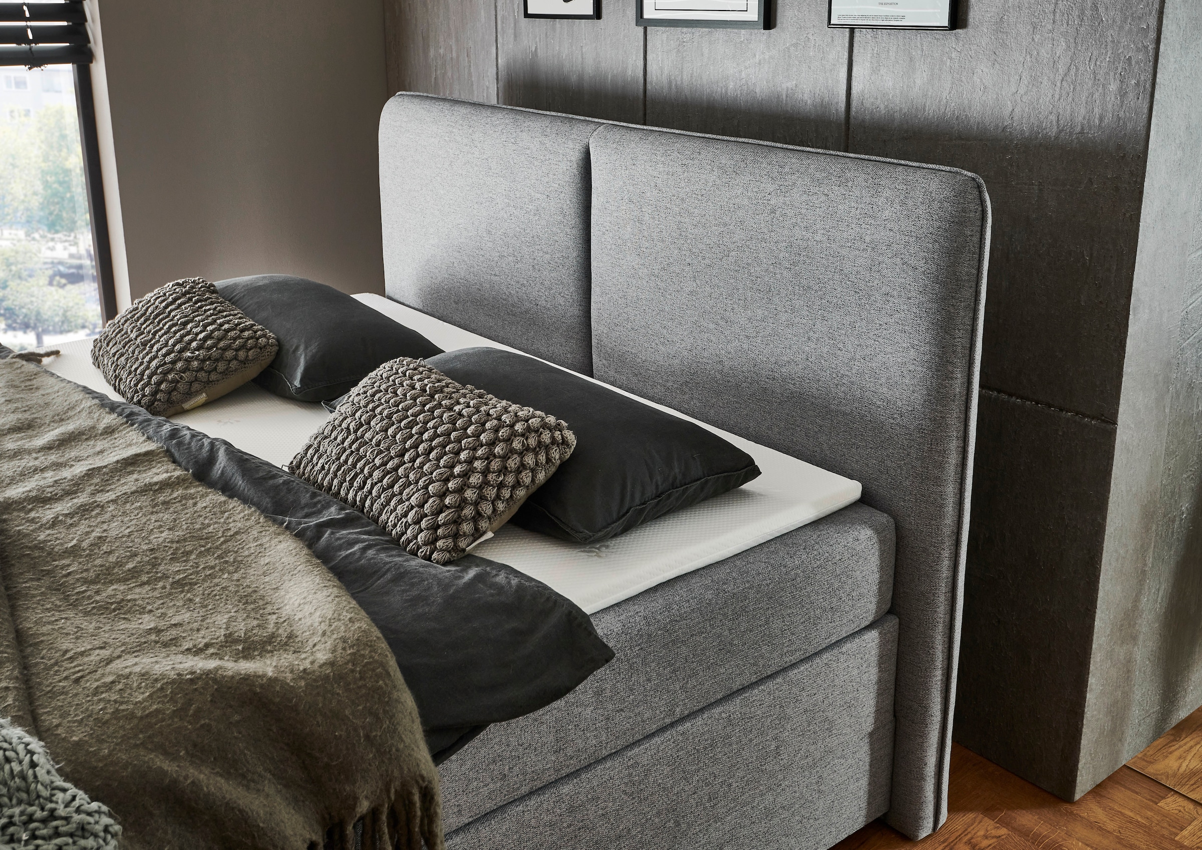 meise.möbel Boxbett »Columbia mit extra grossem Bettkasten« erhältlich in 180x200cm