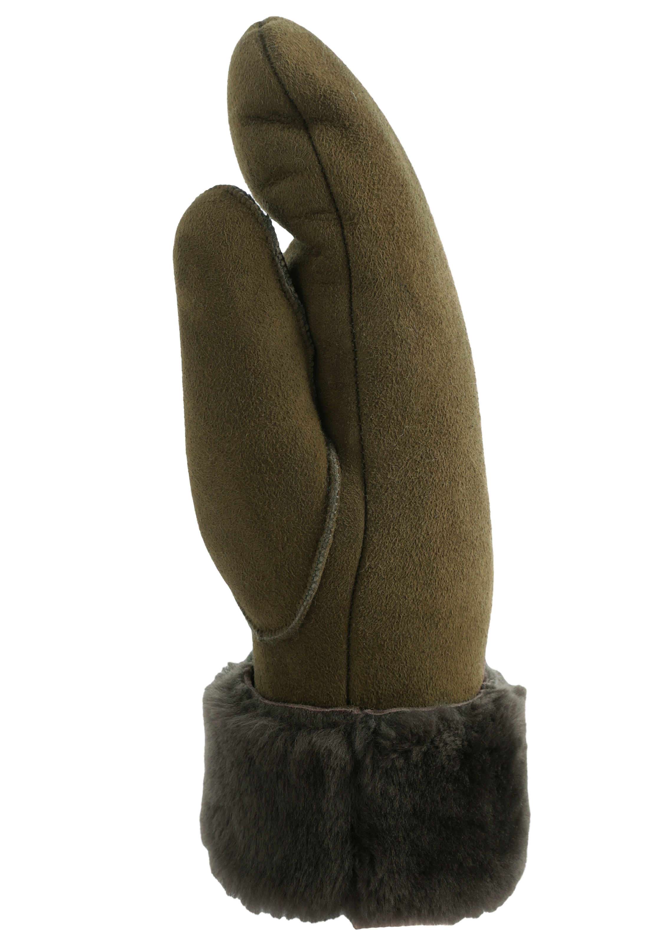 PEARLWOOD Lederhandschuhe »FIONA« 1 Paar,  Velourleder, Fausthandschuh, warm gefüttert