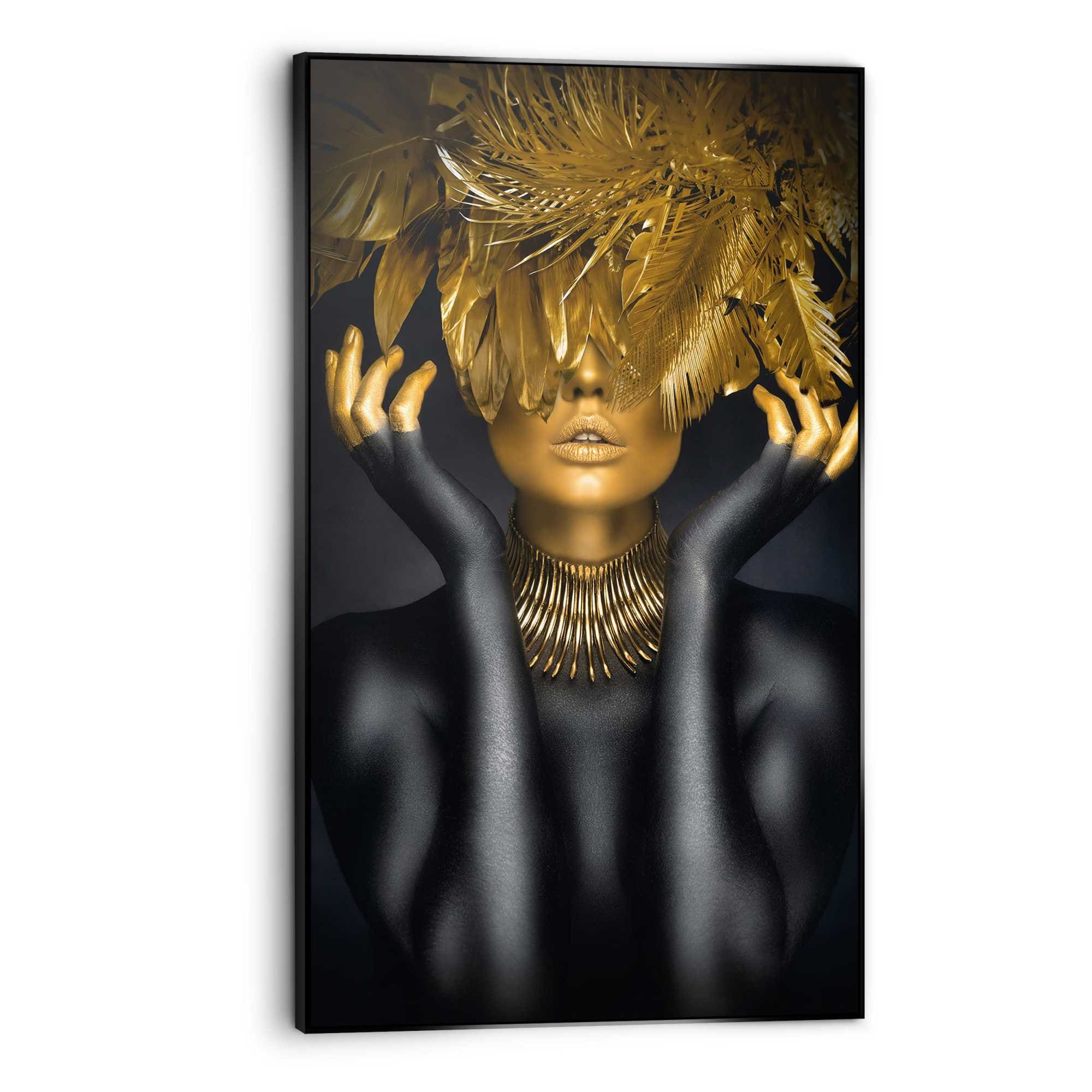 Reinders! Wandbild »Golden Feathers«