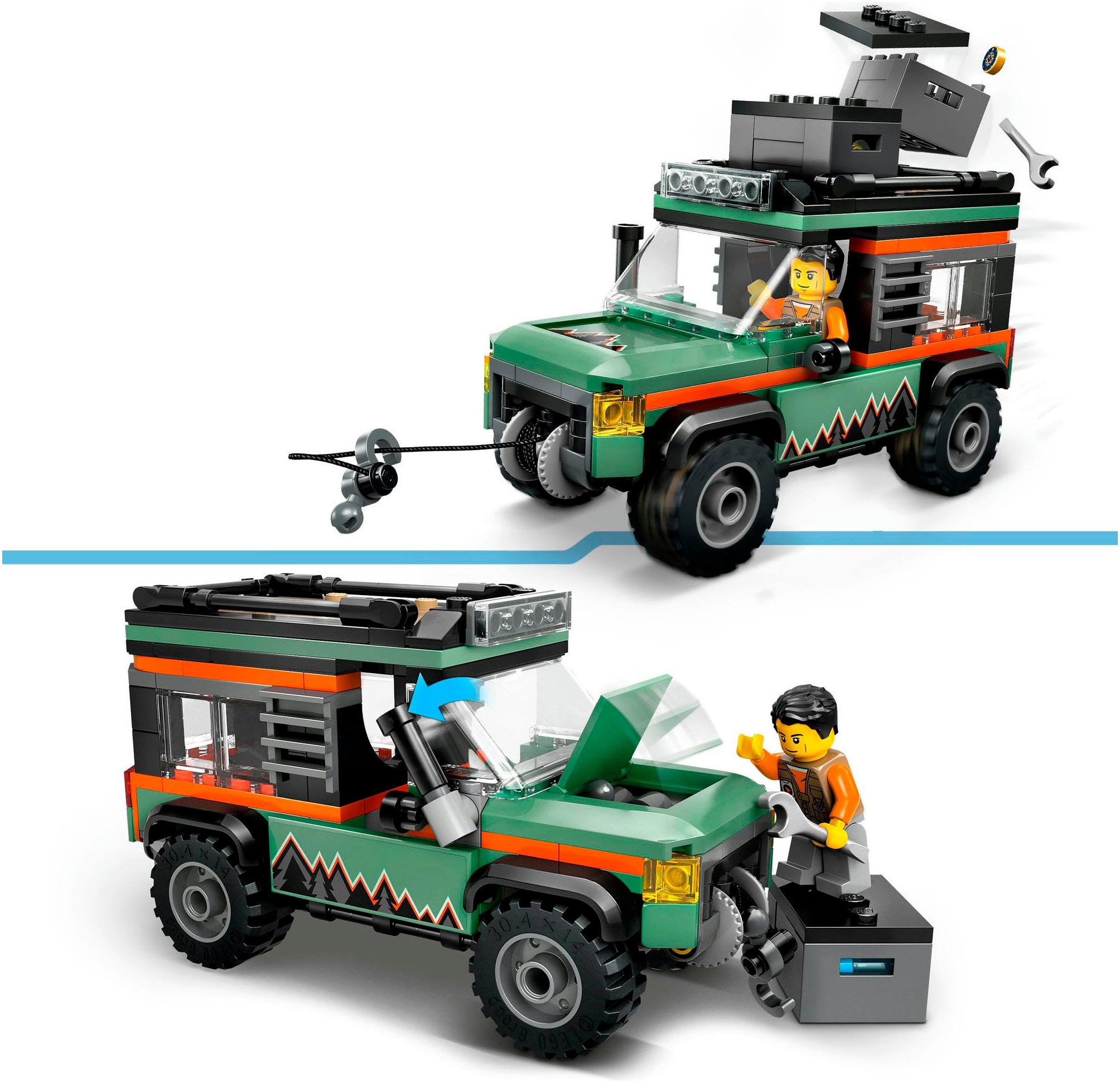 LEGO® Pions de construction »Offroad Geländewagen (60447), LEGO City« Made in Europe