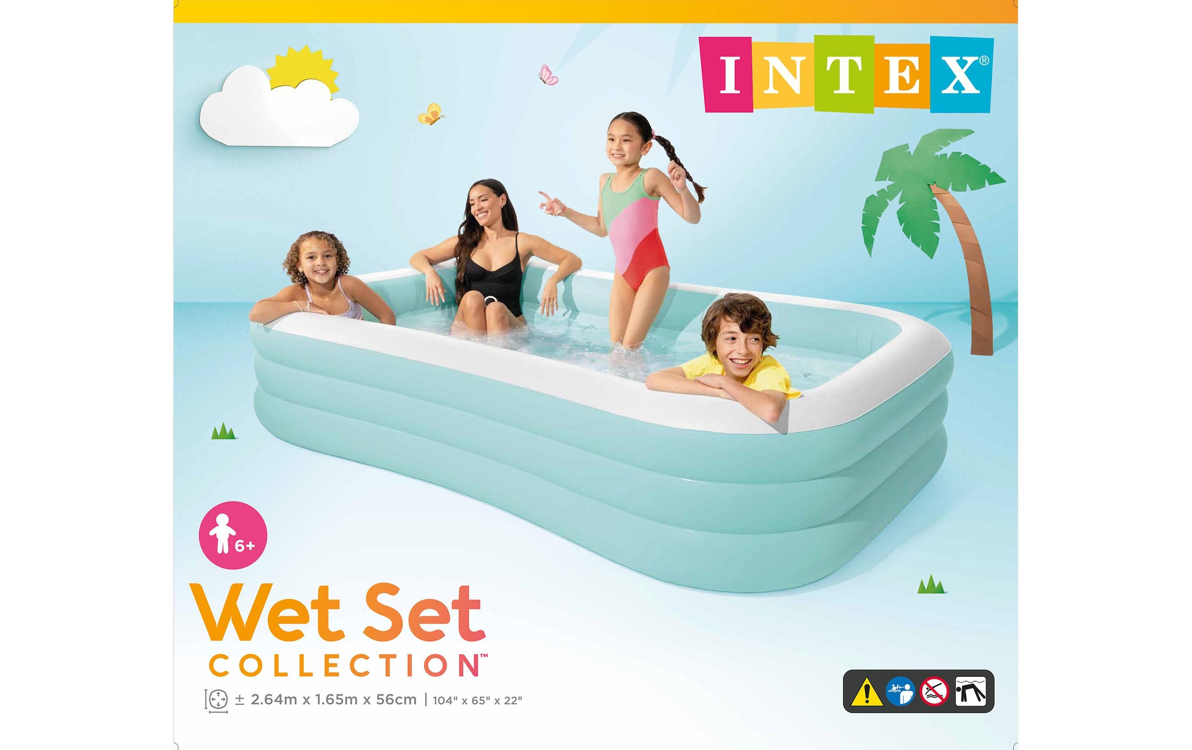 Intex Pataugeoire »Family Lounge«