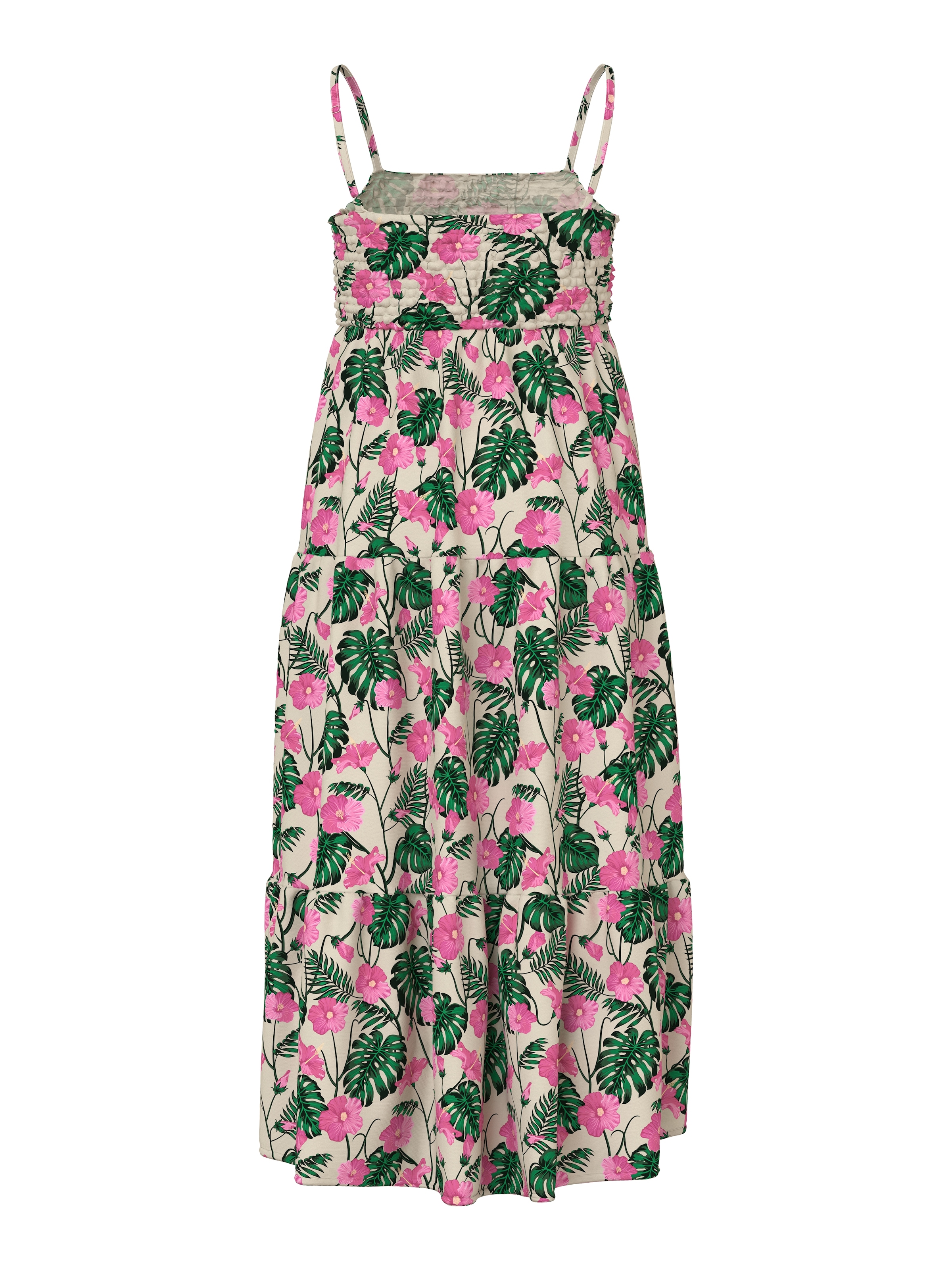 Name It Robe à bretelles »NKFVINAYA STRAP MAXI DRESS« Materialmix, regular fit