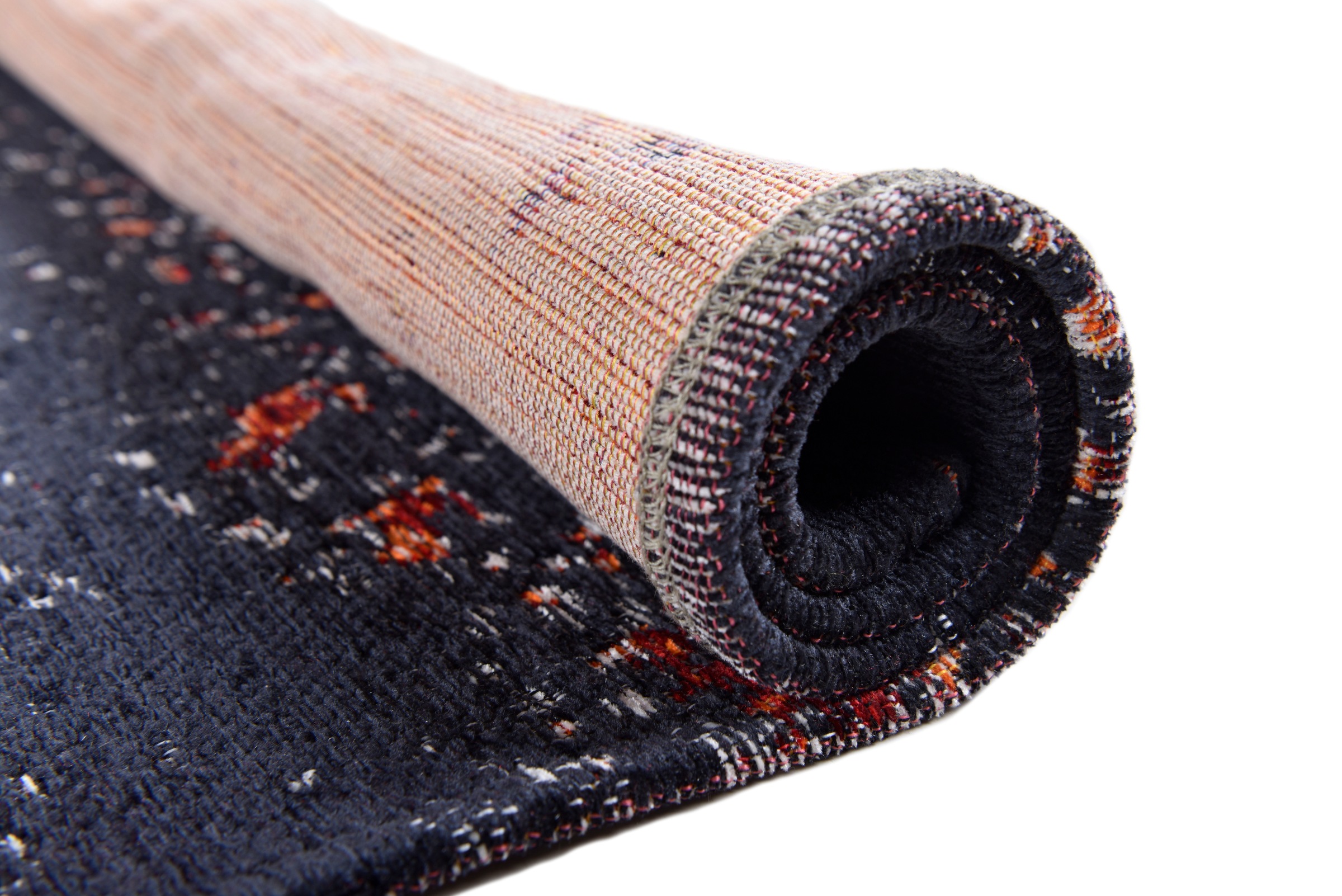 Gino Falcone Tapis »Cosima-116« Rectangulaire 3 mm Höhe flachgeweber Jaquard-Teppich, mit Chenillegarn, modernes Design