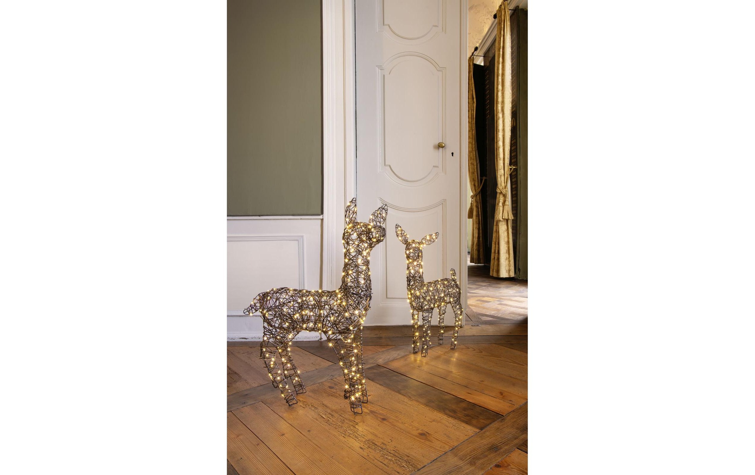 STT Figurine décorative LED »Wicker deer«