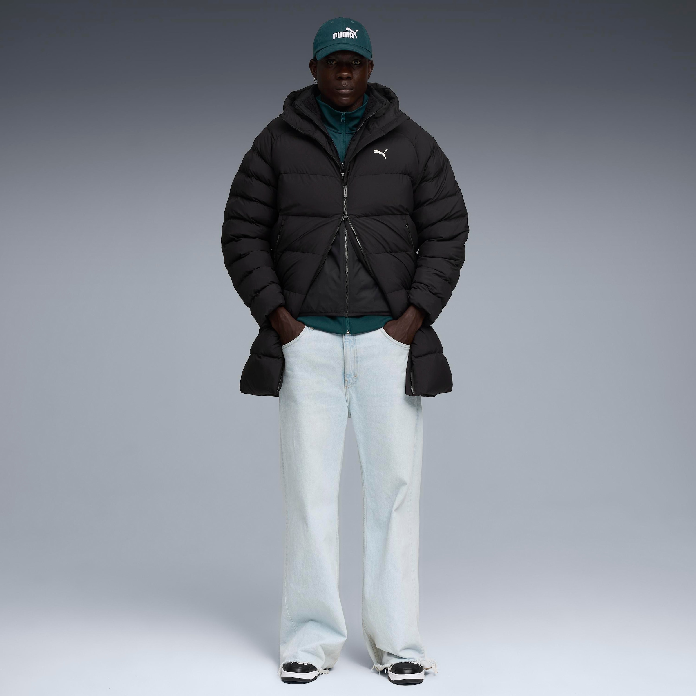 PUMA Veste d'hiver »MONO HOODED PARKA« avec capuche avec capuche, avec poches zippées, isolant thermique