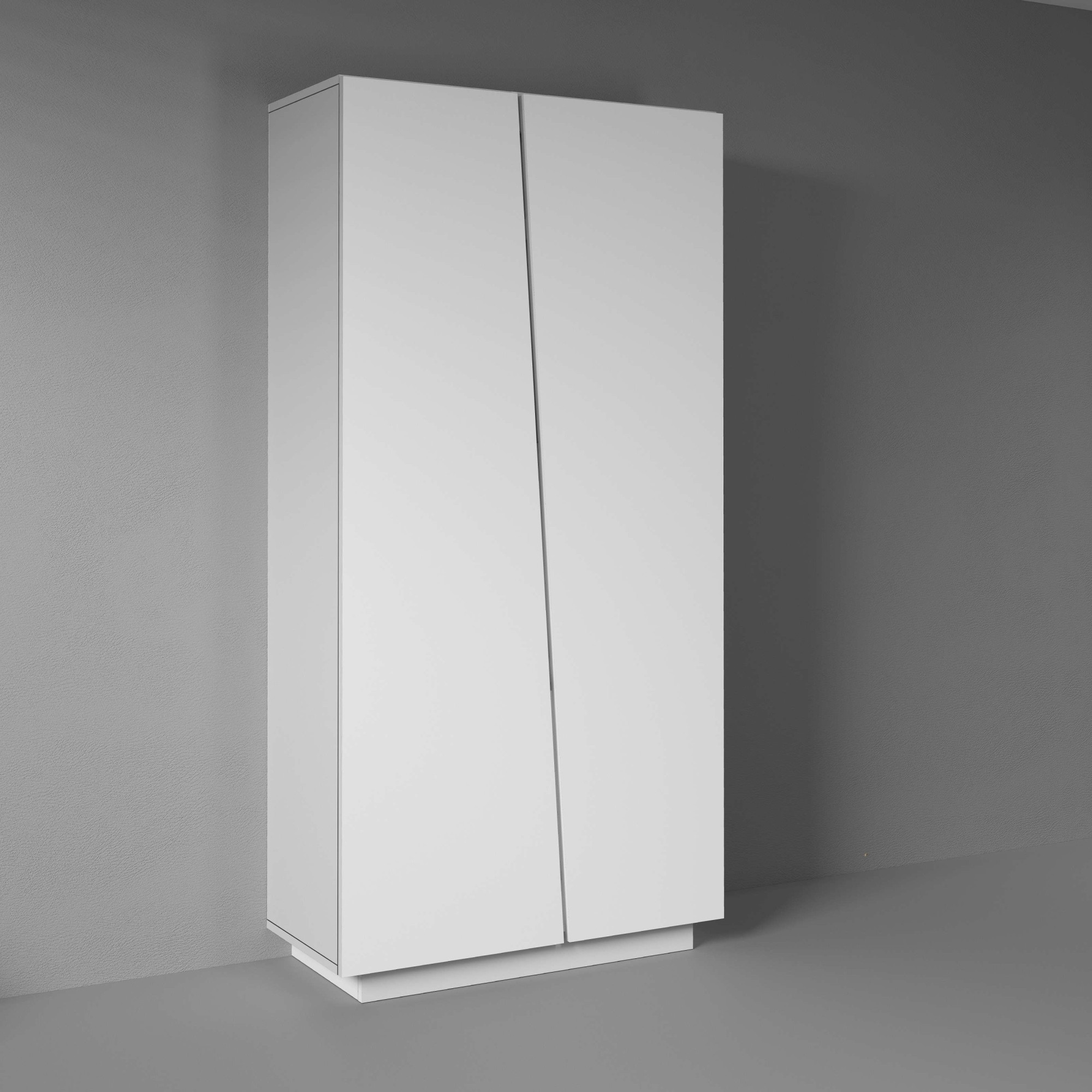 Home affaire Armoire de classement »Vega, Mehrzweckschrank, Büroschrank, mit 2 Türen« & étagères réglables, hauteur 166 cm, Fabriqué en Italie