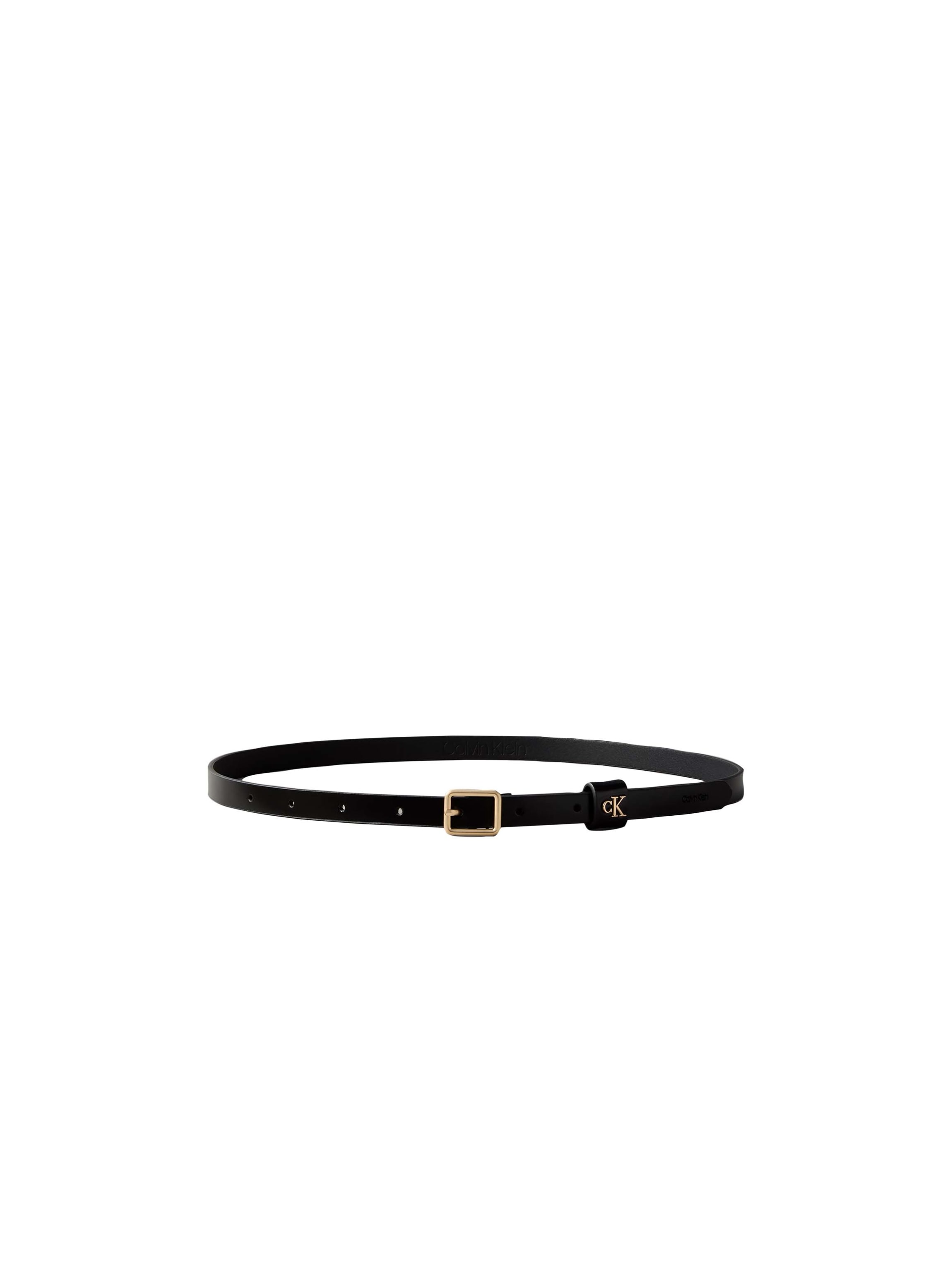 Calvin Klein Jeans Ceinture en cuir »SQUARE BUCKLE CK LOOP 15MM« Coupe régulière et taille ajustable