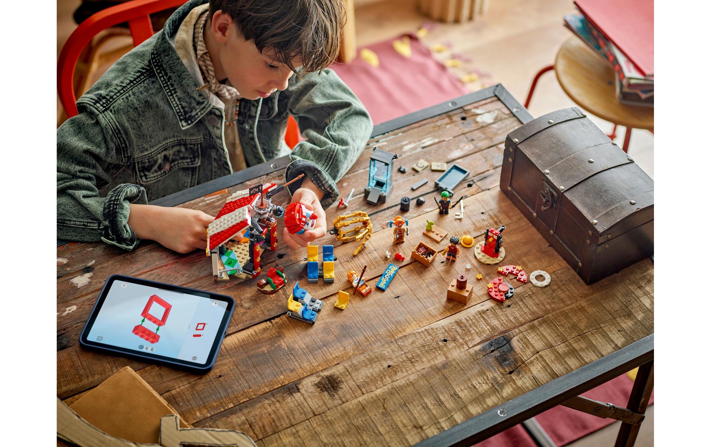 LEGO® Konstruktionsspielsteine »Zirkuszelt von Buggy dem Clown 75637«